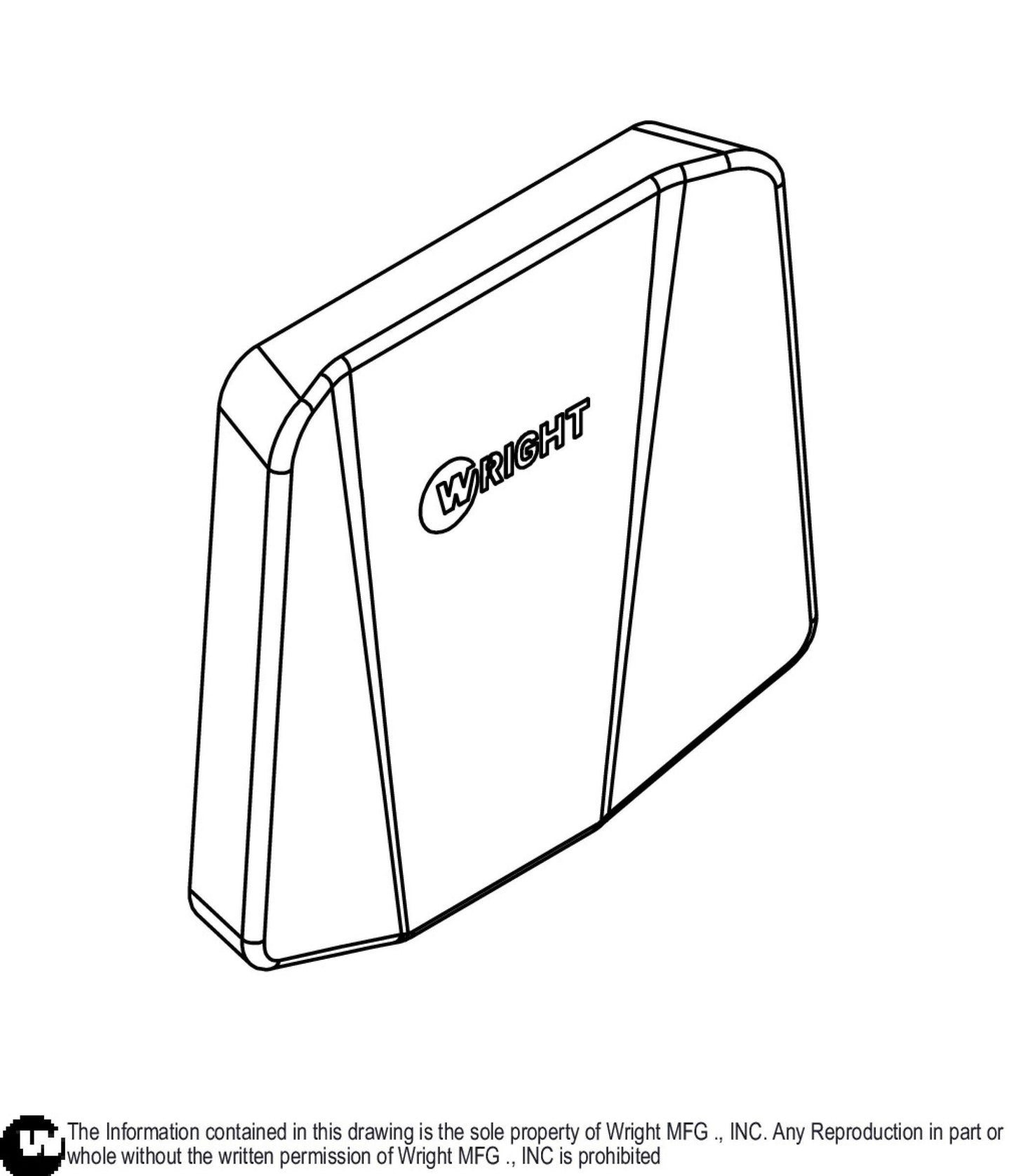 WSZK Molded Foam Upright Pad 73490024.