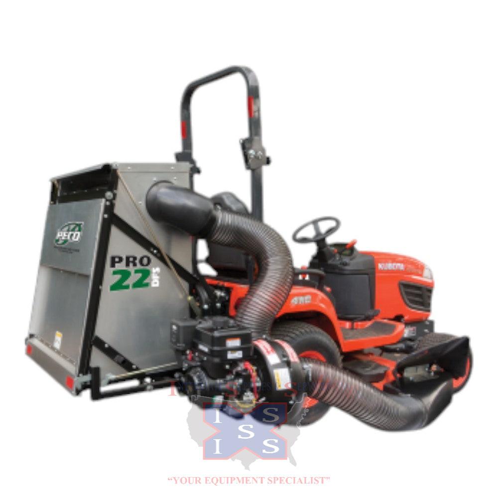 PECO PRO22 DFS Bagger (w/ B&S Vanguard 14HP E-Start).