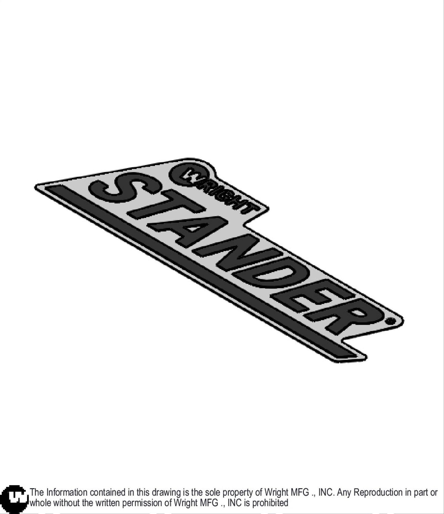 Stander Front Decal 76490004.