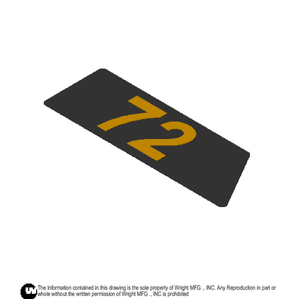 WZXT 72 Deck Size Decal 76490274