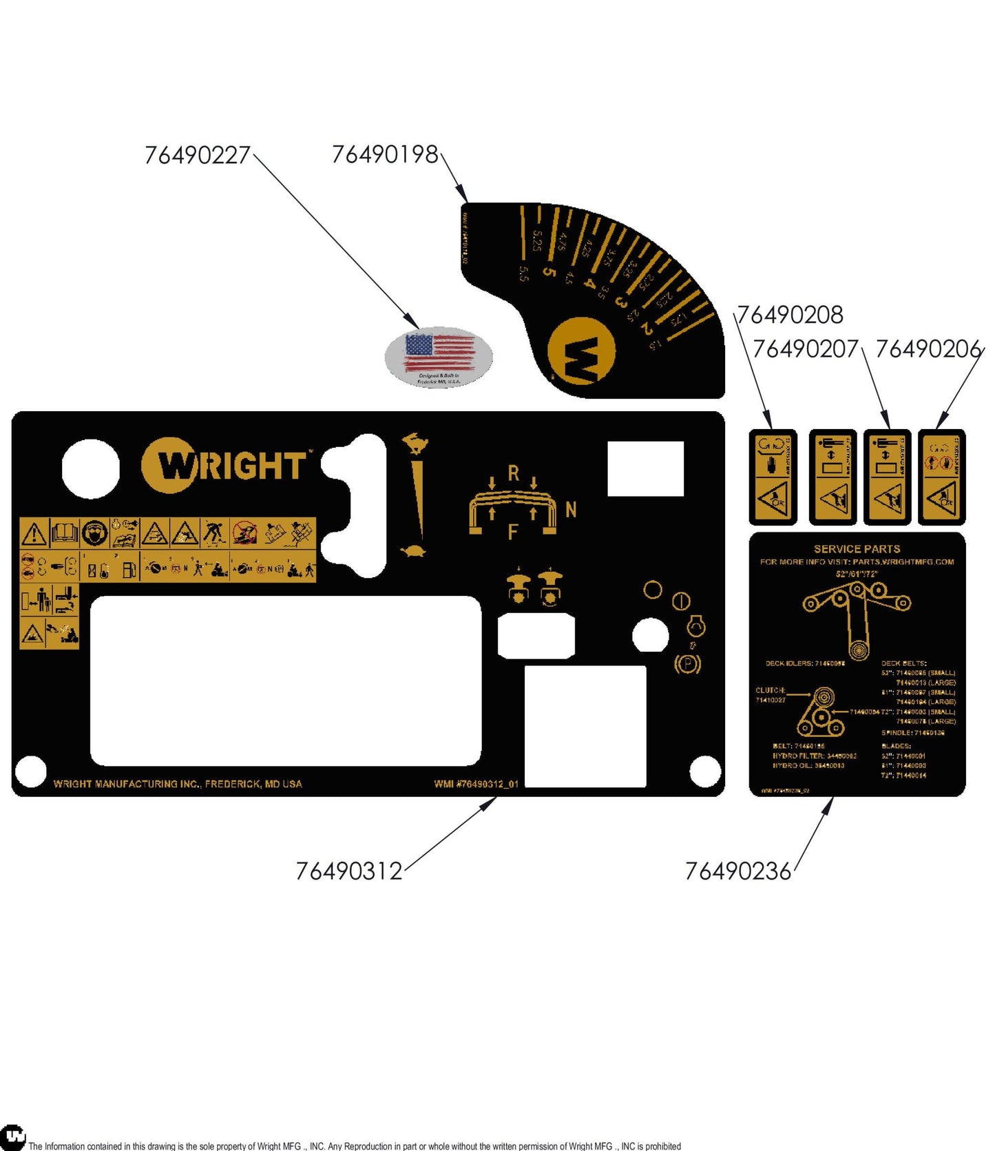 WSZK Robotic Master Kit Decal 76490313.
