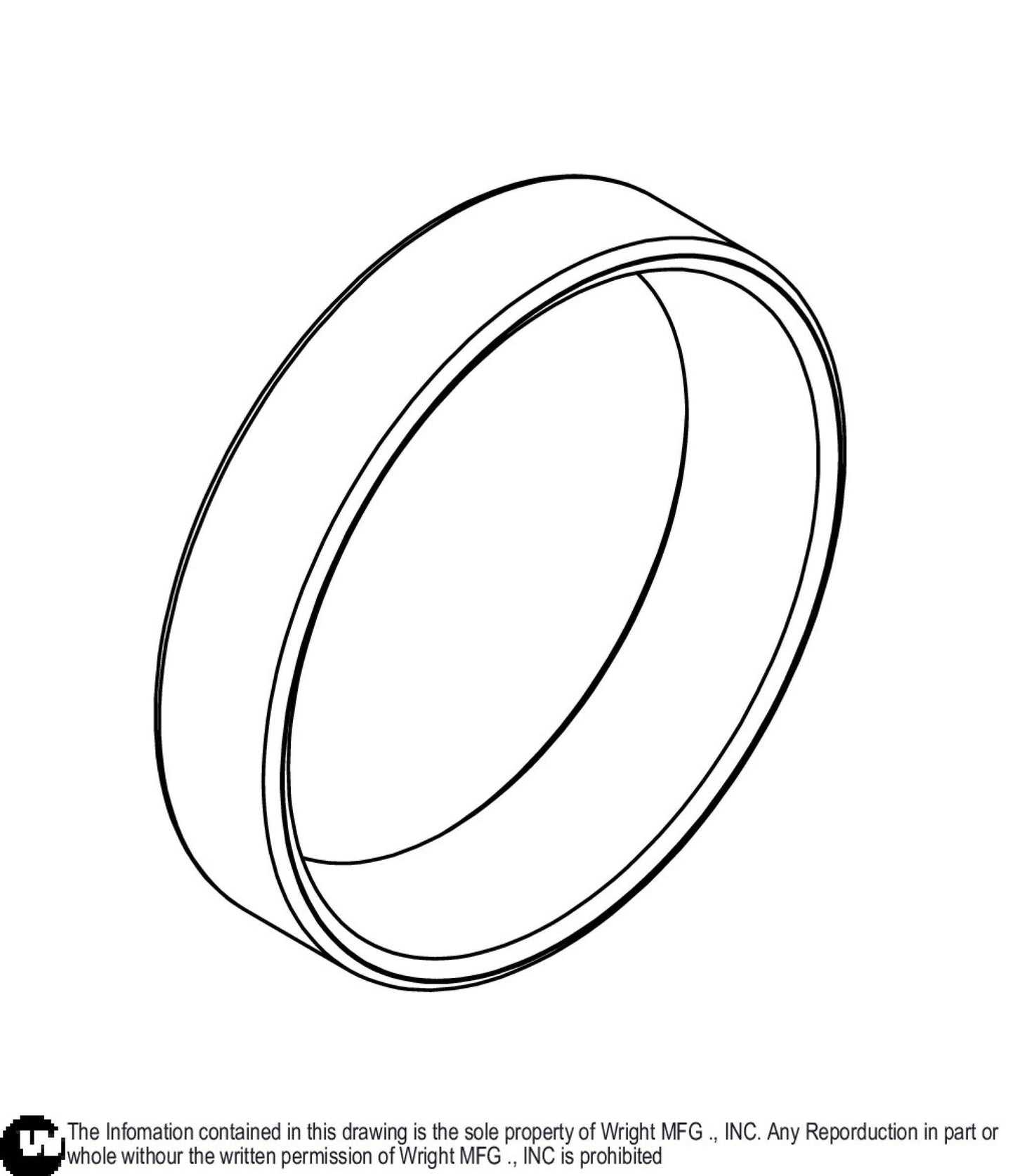 Sentar Caster Arm Bearing Race 77460003.