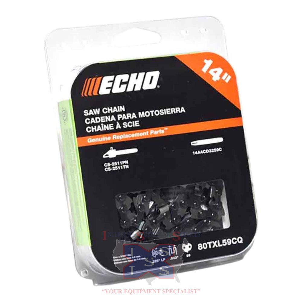 Echo 14" 80TXL Chain 59 Drive Link Count