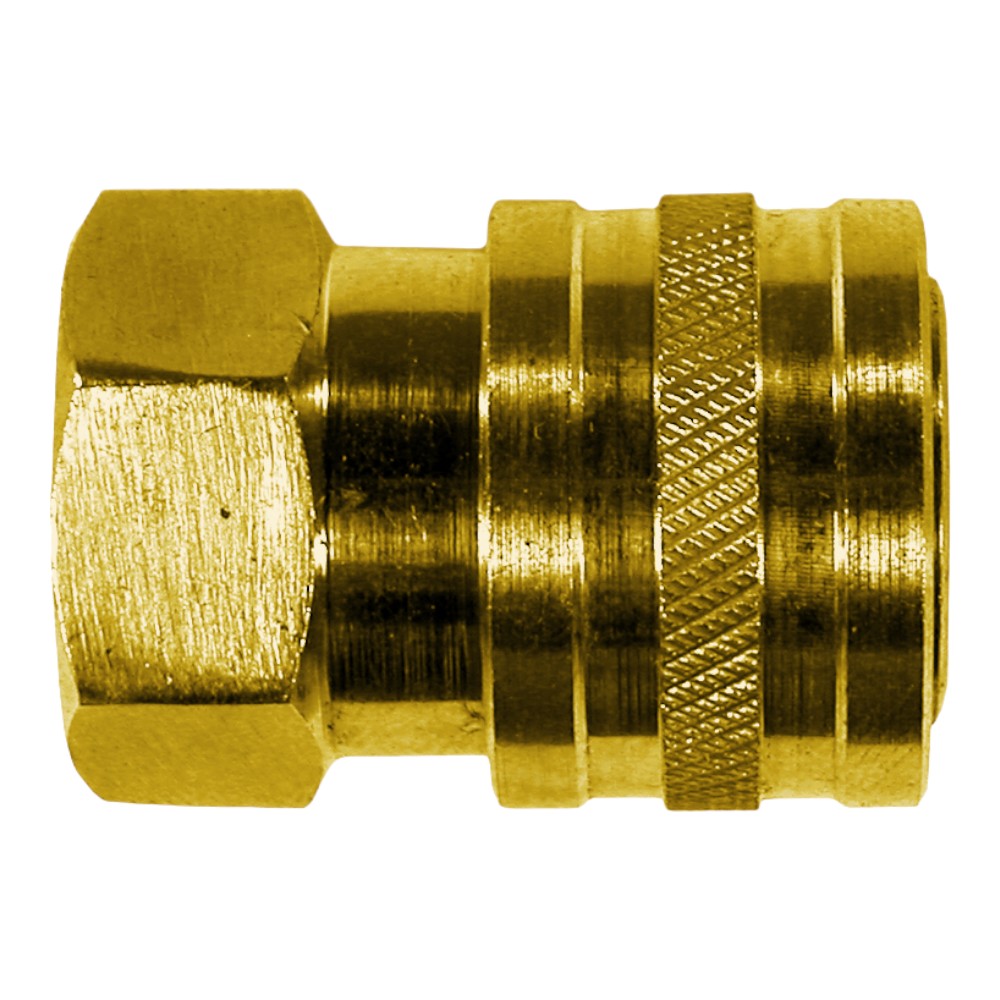 BE 3/8" Quick Connect FNPT Brass Coupler 85.300.103