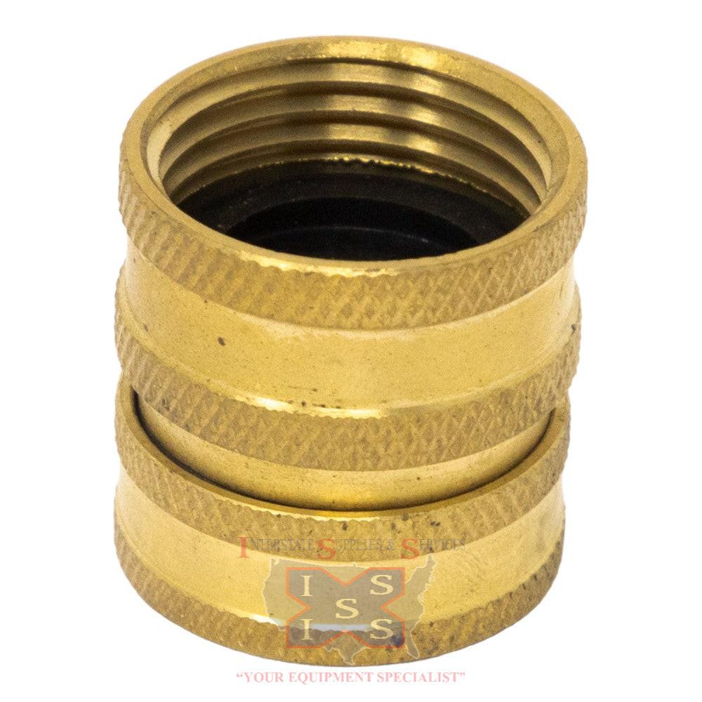 Brass Garden Hose Coupler.