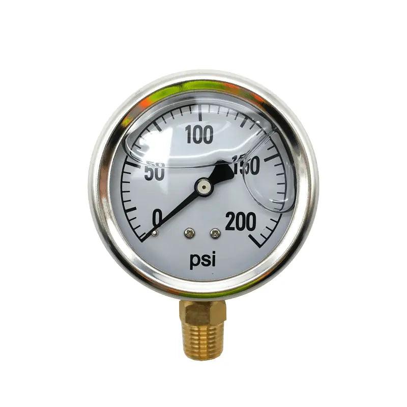 200 P.S.I. Gauge.
