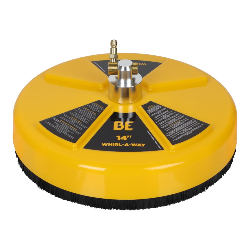 BE 14" Yellow Whirl-A-Way Surface Cleaner 85.403.014
