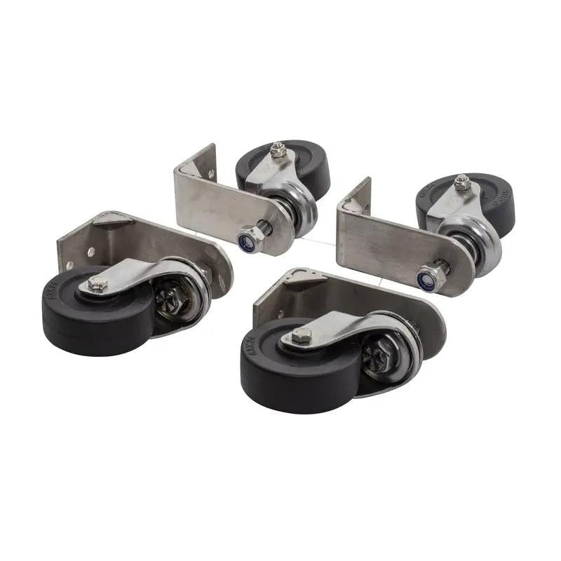 20" & 24" SS WAW Caster Set.