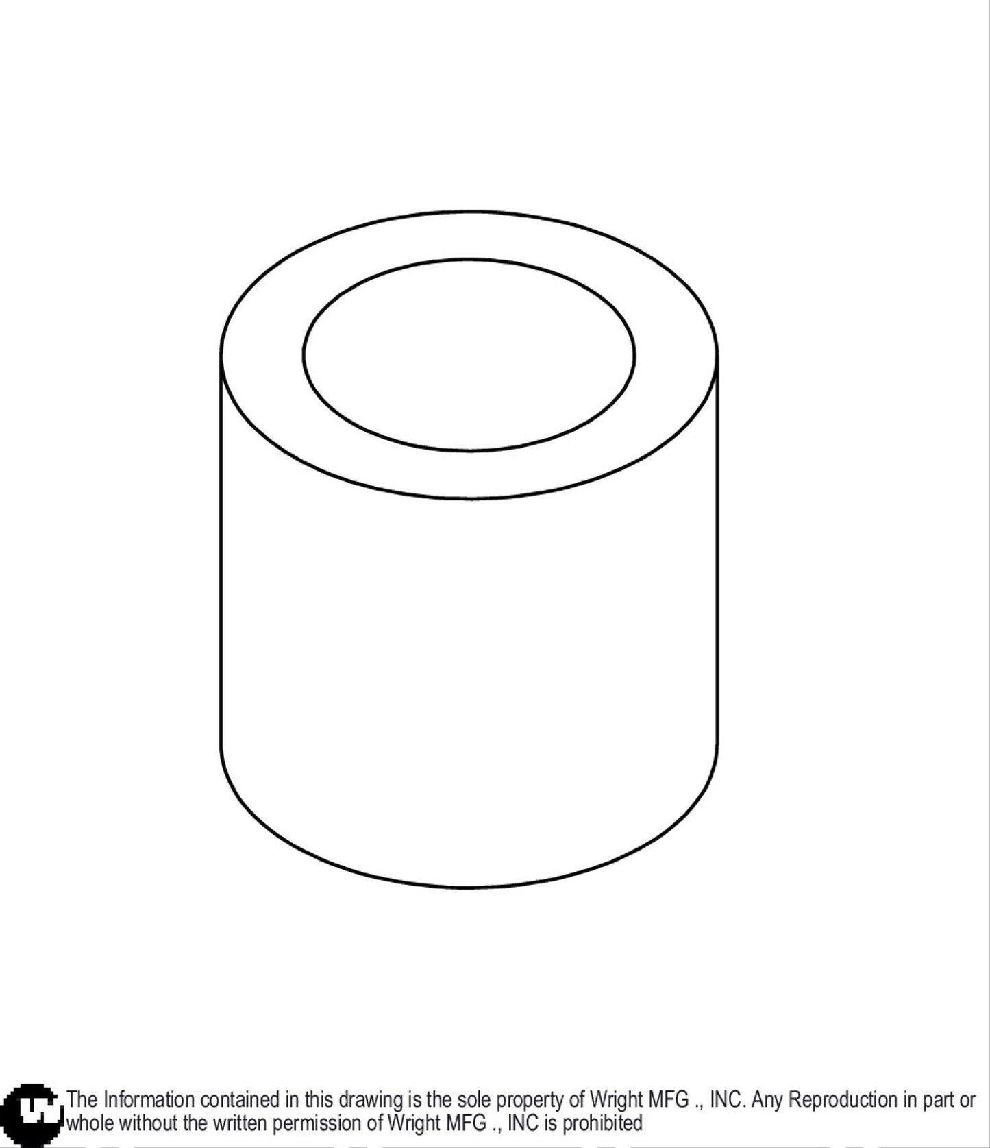 Plain DOM 0.750 X 0.125 X 0.718 89490045.