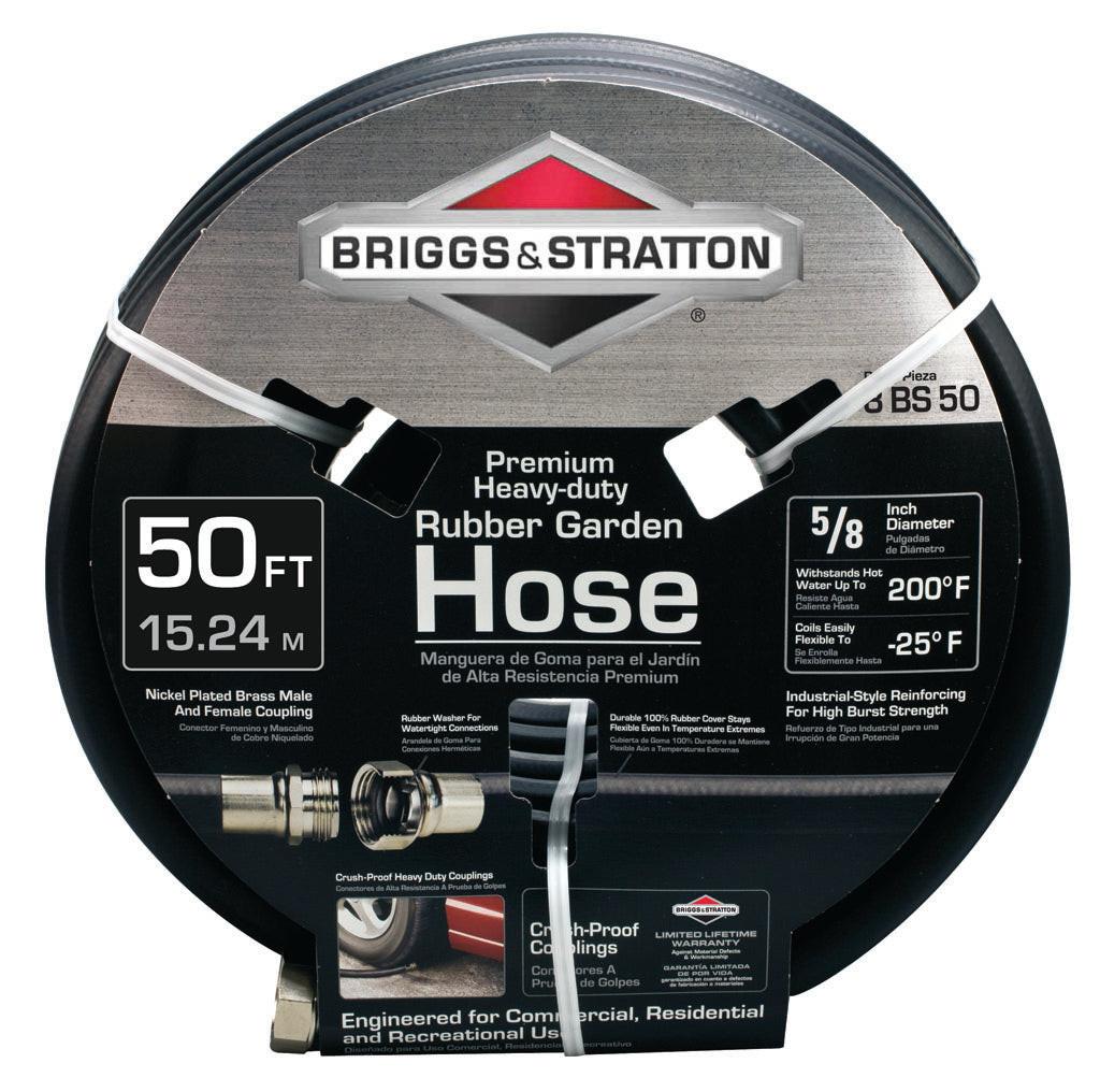 Briggs & Stratton 5/8 X 50' Rubber Garden Hose 8BS50.