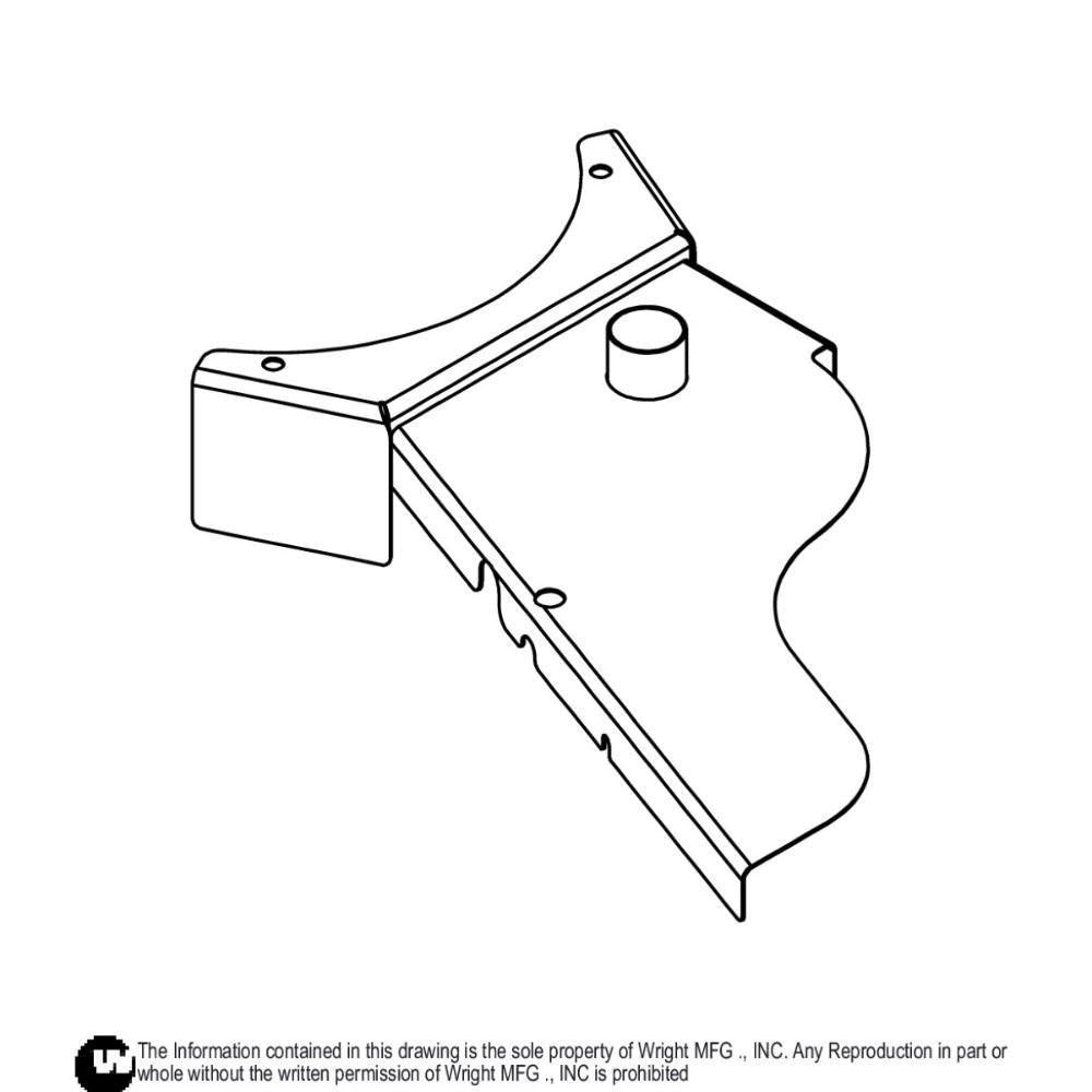 52 WSZK Deck Cover Weldment 91320019