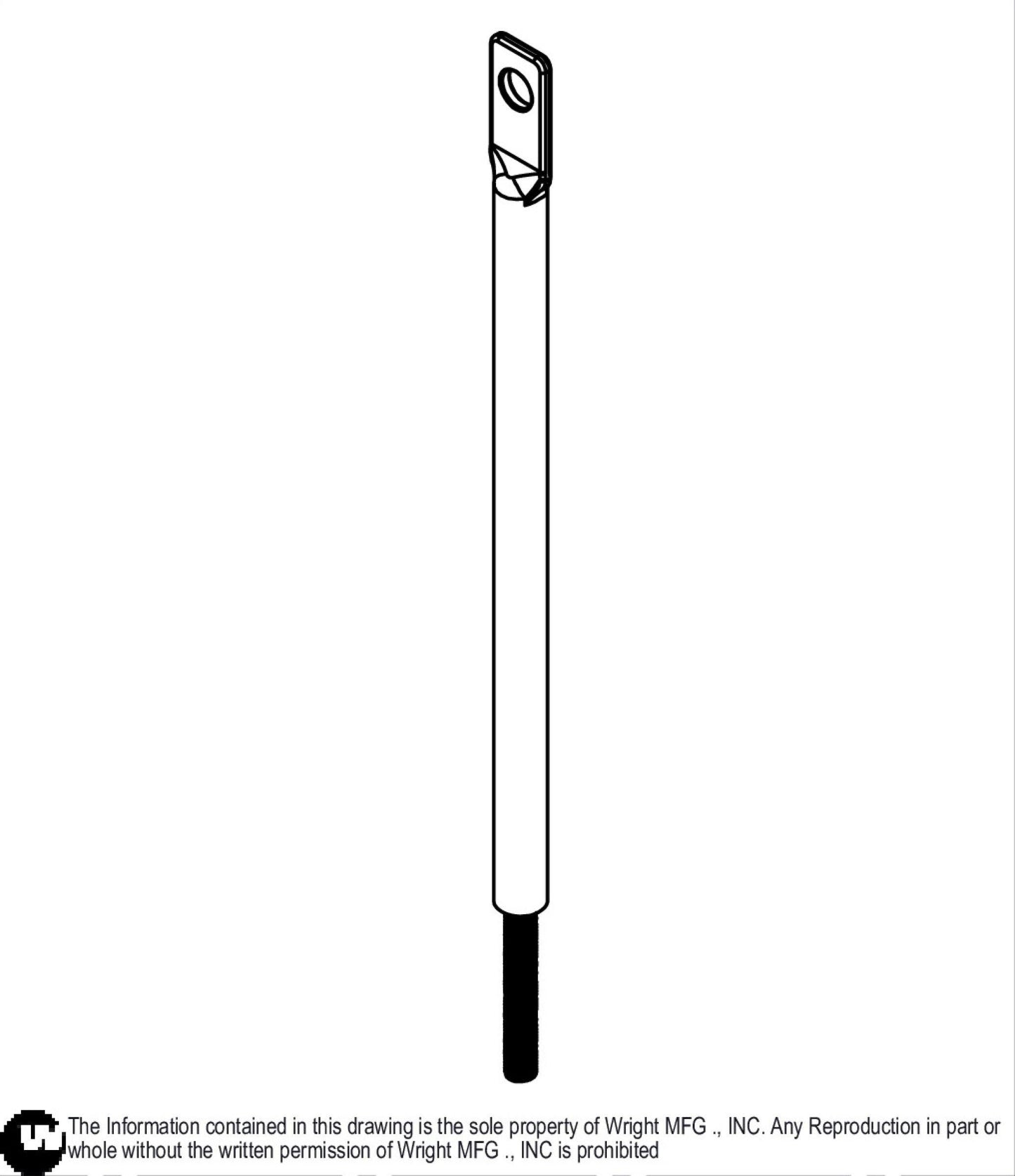 Adjustable Brake Push Rod 91410003.