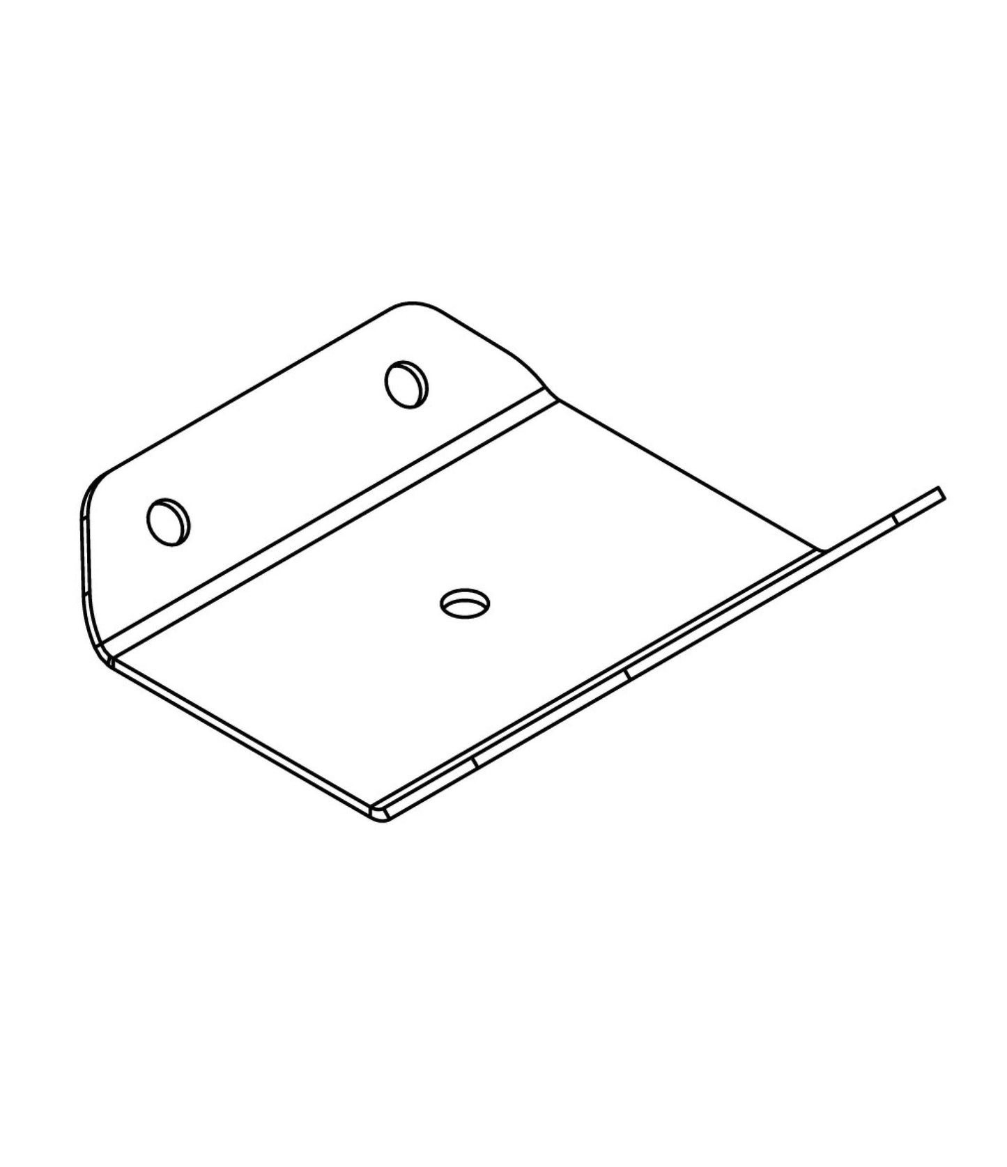 WSTX Upright Fuel Line Protector Plate 91410044.