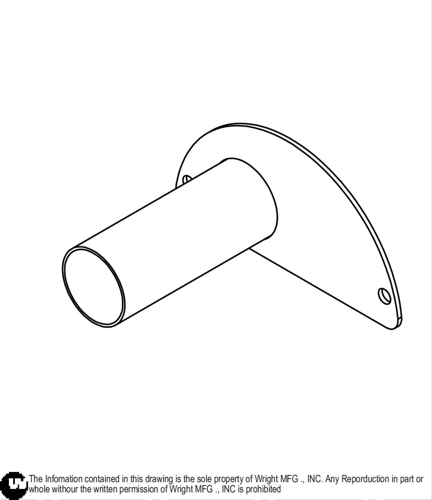 Horizontal Exhaust Guard Weldment 91410047.