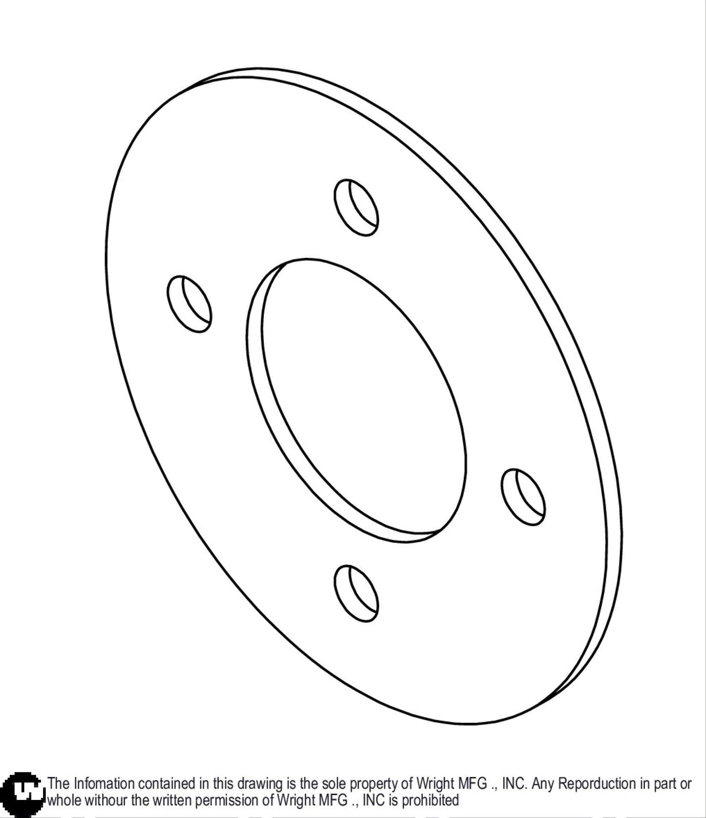WZTO Wheel Spacer 91410051.