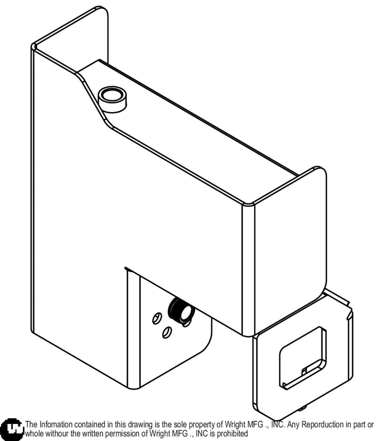 WVH2 Hydro Tank Weldment 91410079.