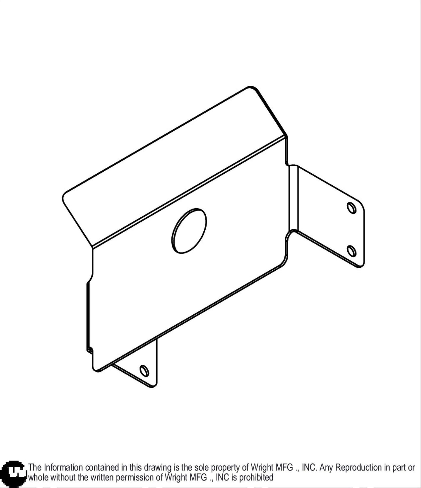 Kohler Muffler Heat Shield 91410451.