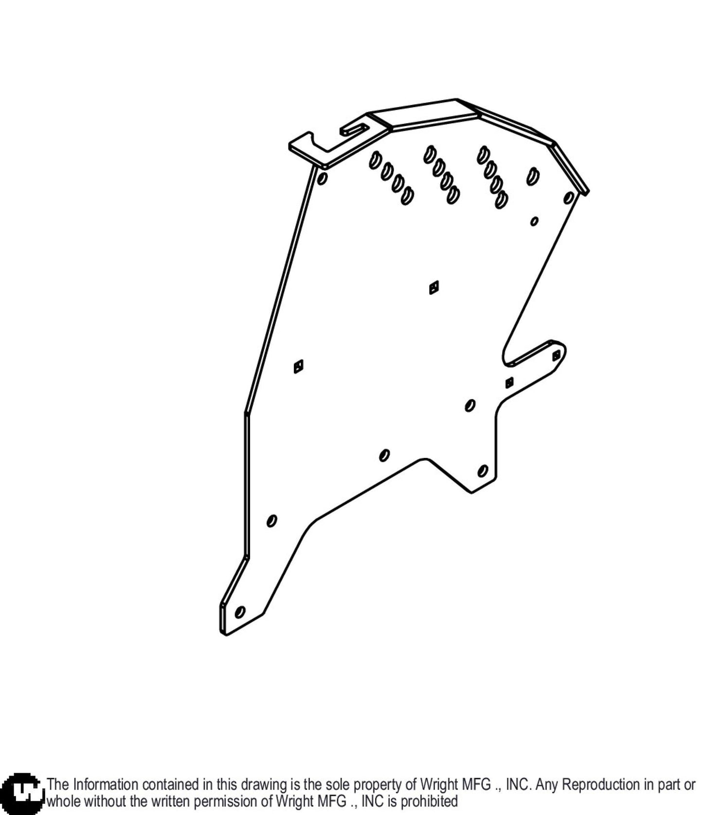 WSB HOC Outer Plate 91410459.