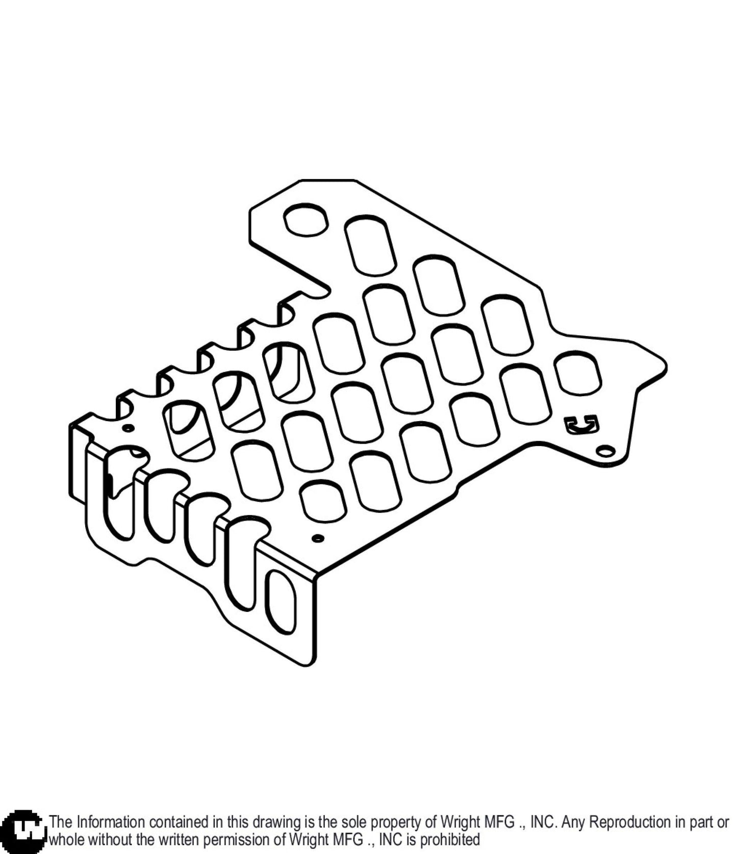 Left WZXL Fan Guard 91410491.