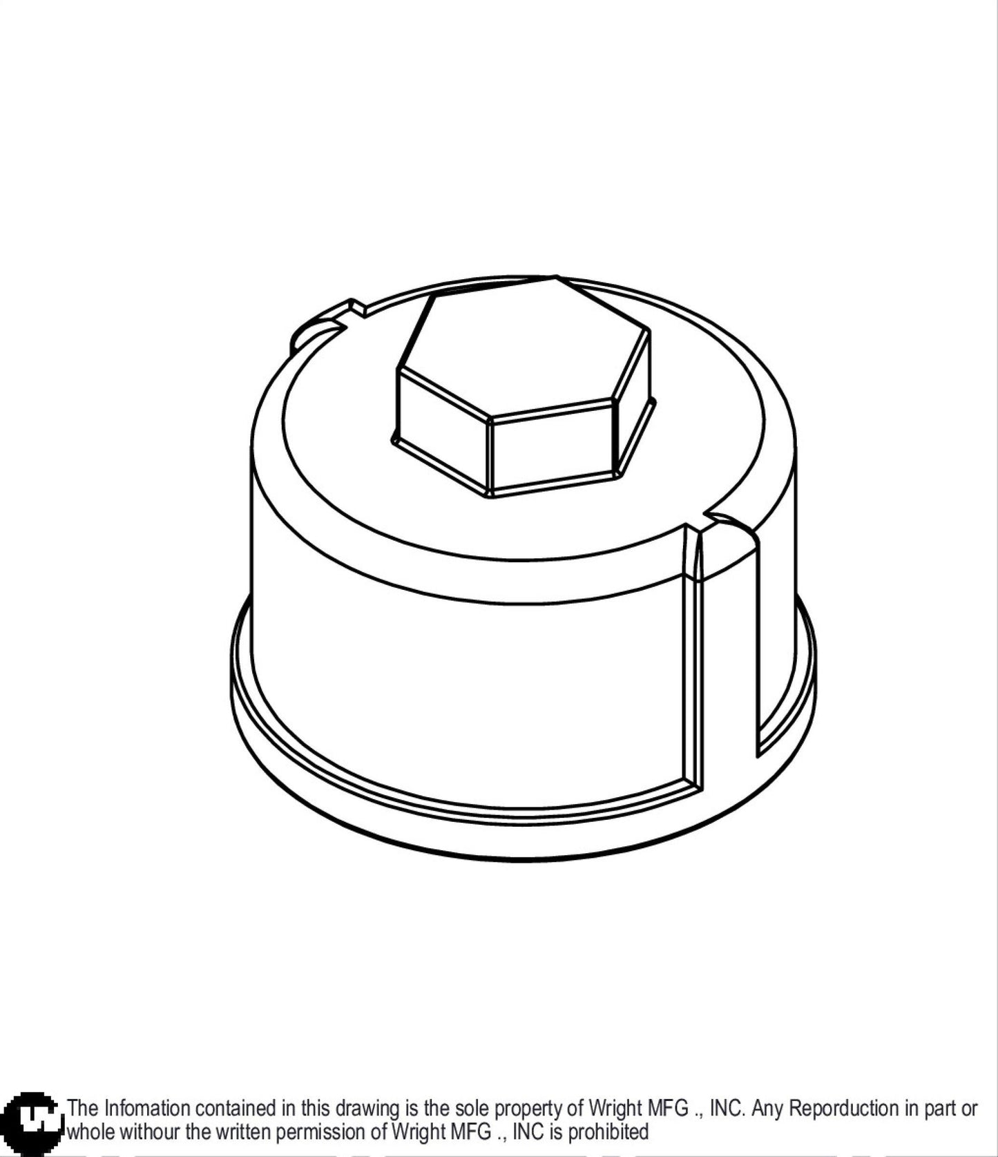 Hydraulic Tank Cap 91420001.