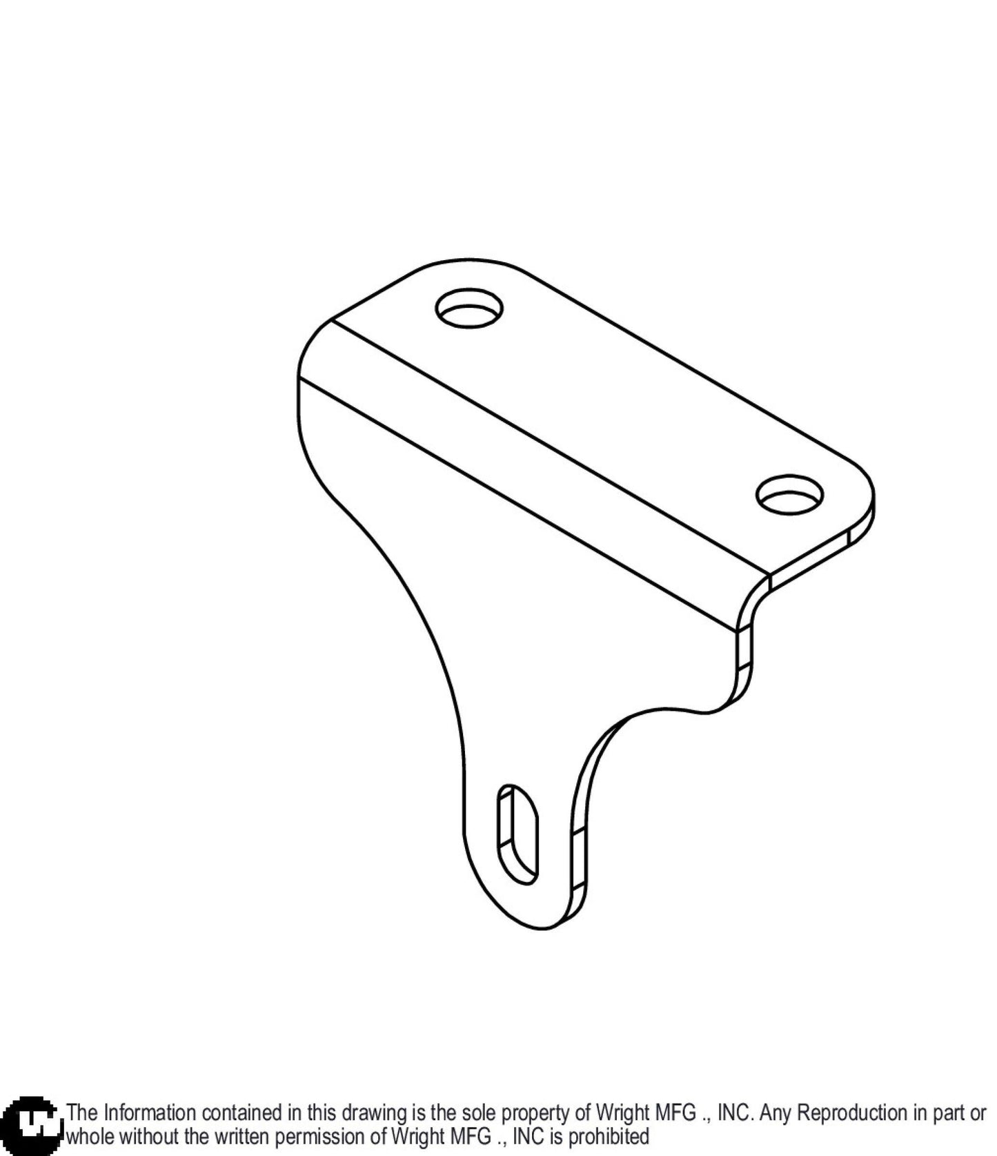 WSTX Hydro Tank End Support 91420009.