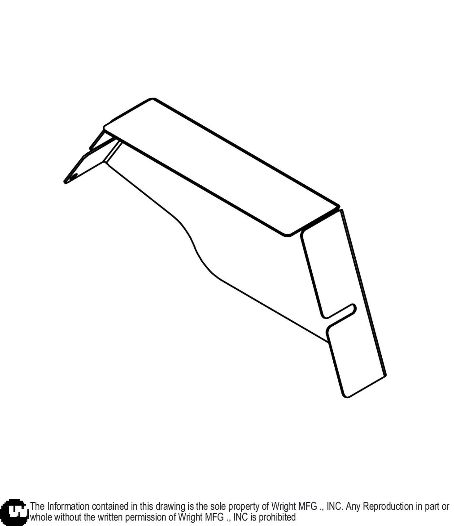 WSLG 52 Discharge Deck Cover 91440006.