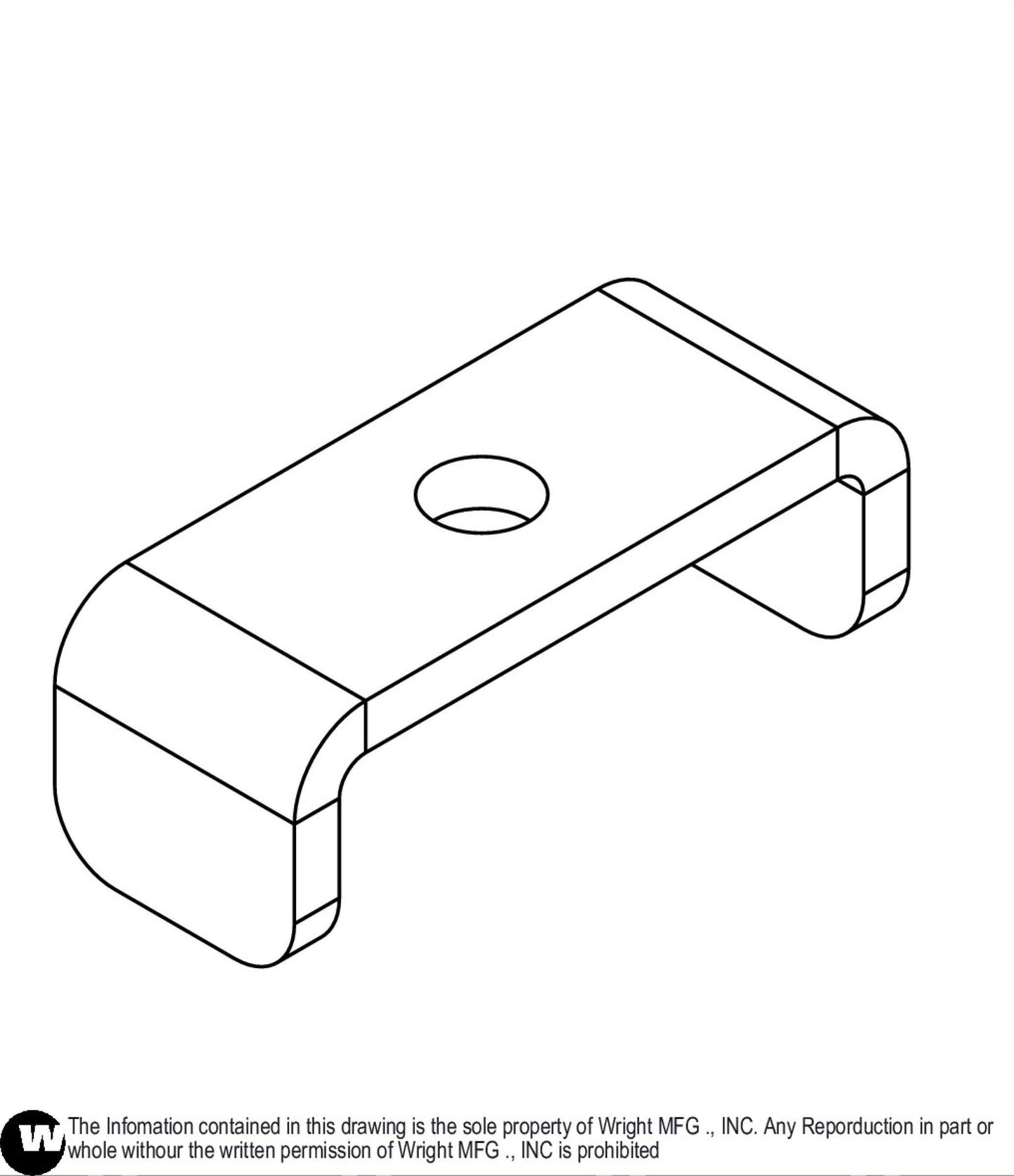 Hose Hold Clip 93410031.