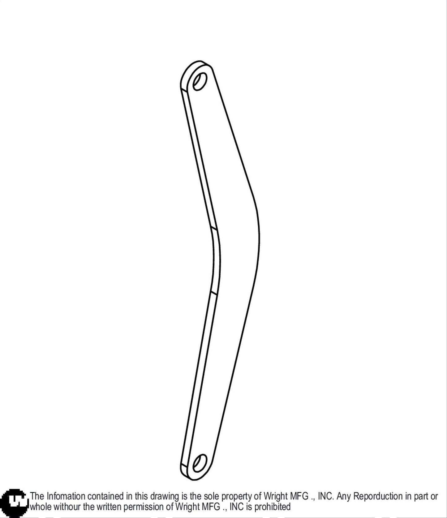 Stander Brake Push Bar 93410084.