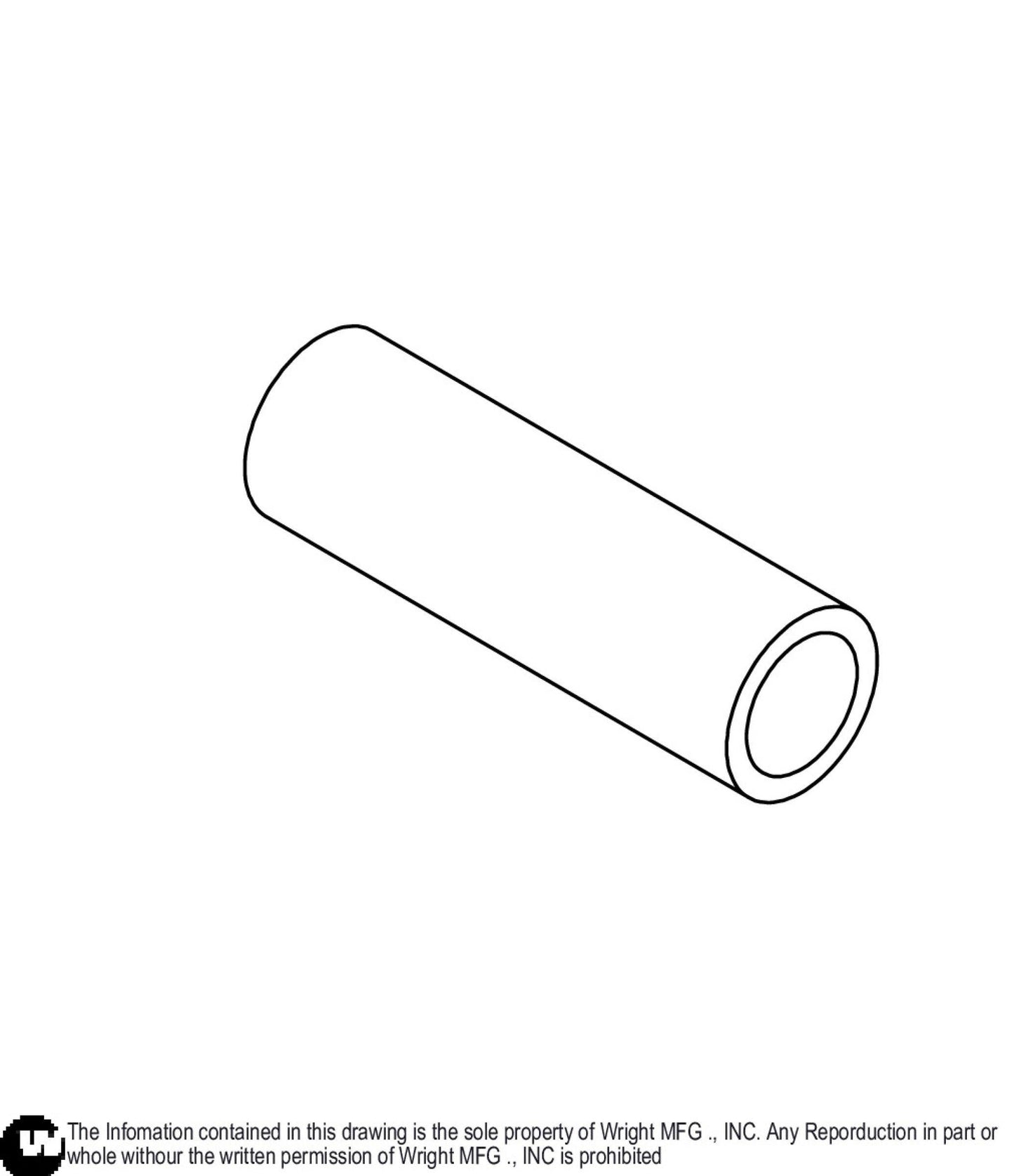Long 48-61 Fender Spacer 93410088.