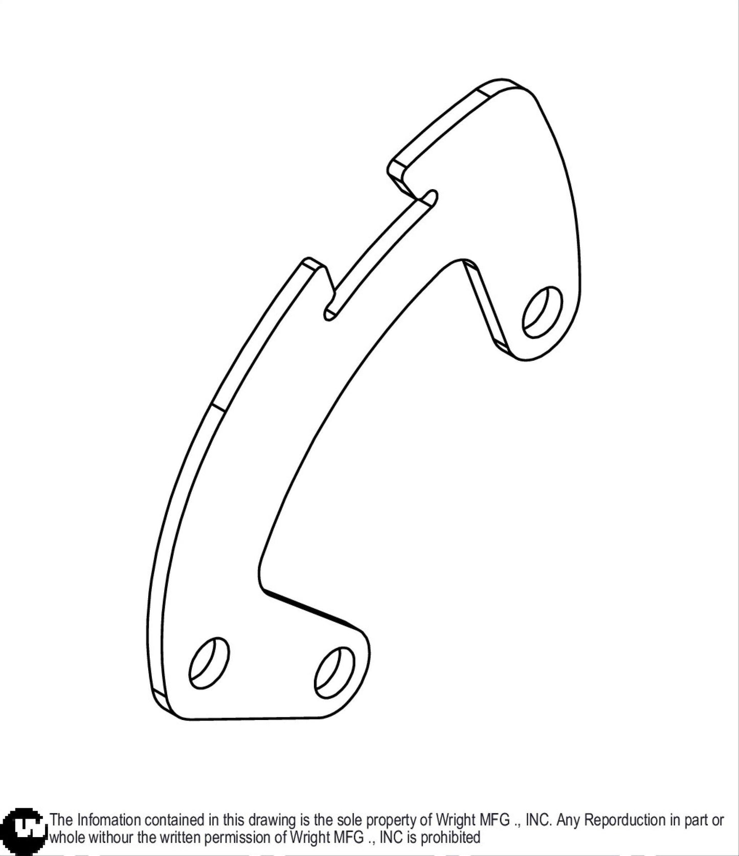 LH 32-42" WS Pump Control Lever 93410098.