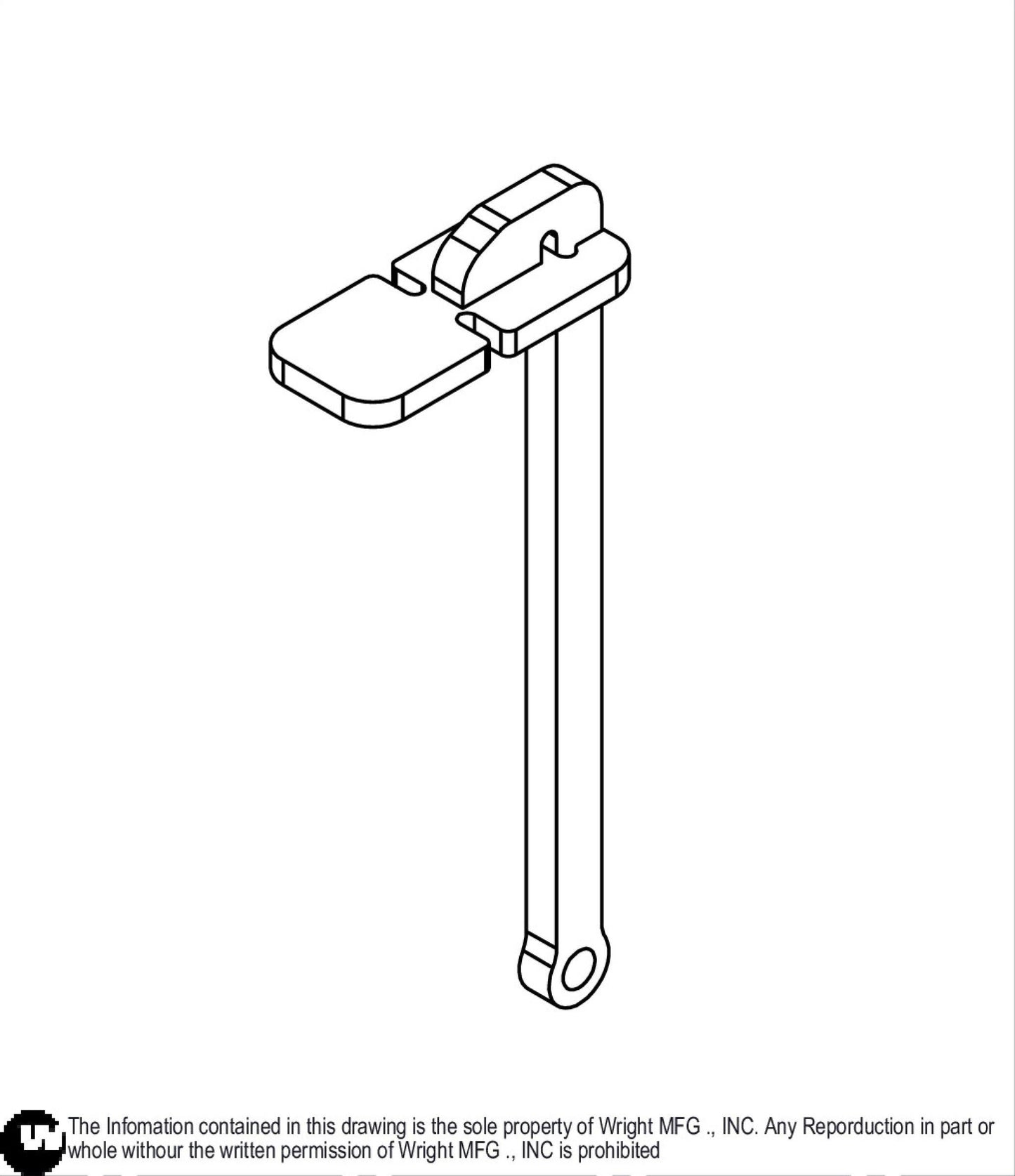 WSE III OPC Actuator Weldment 93410137.