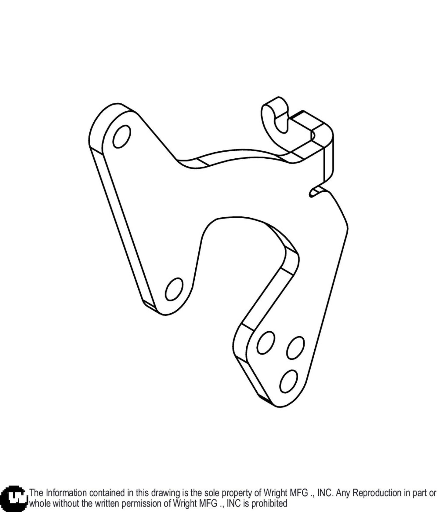 Right WVPG Pump Lever 93410153.