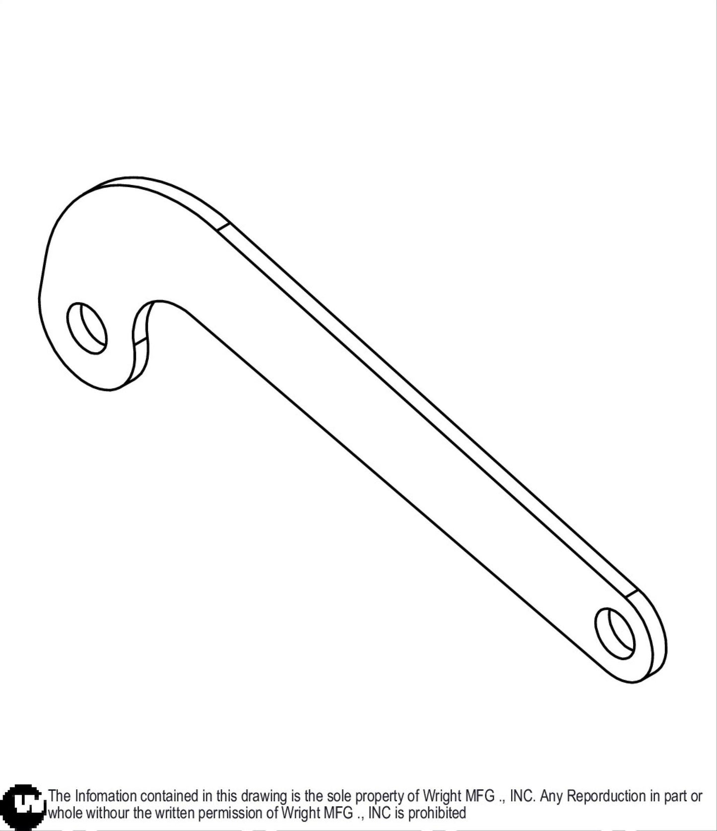 WVPG Brake Pull Bar 93410155.