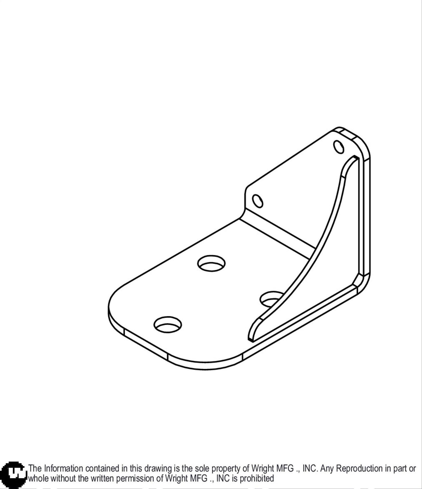 RH Gas Tank Support Weldment 93410209.