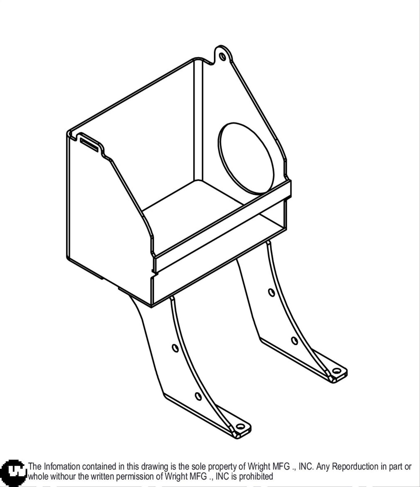 WVP Battery Stand Weldment 93410298.