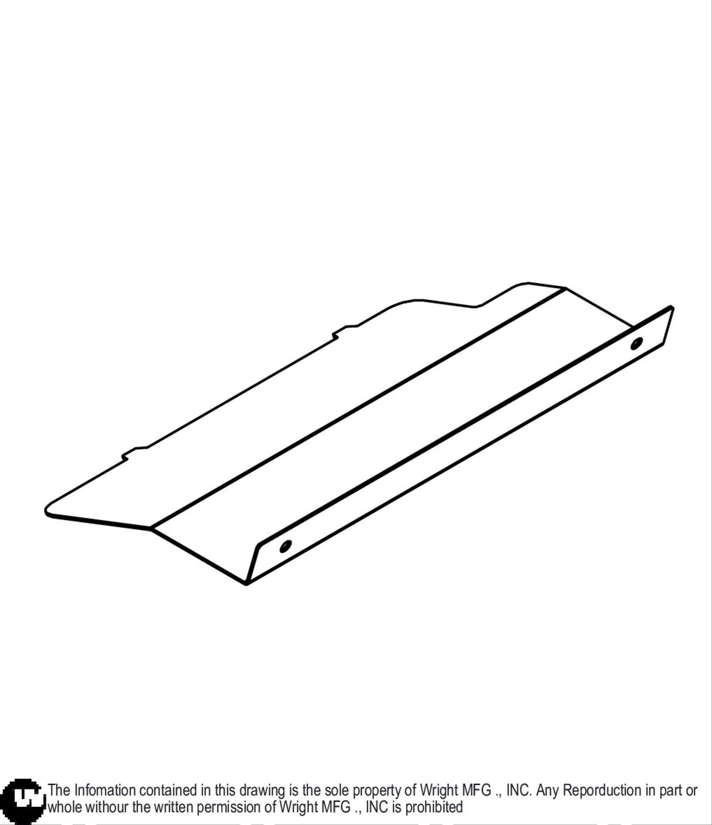 WS36-42 Pulley Guard 93410330.