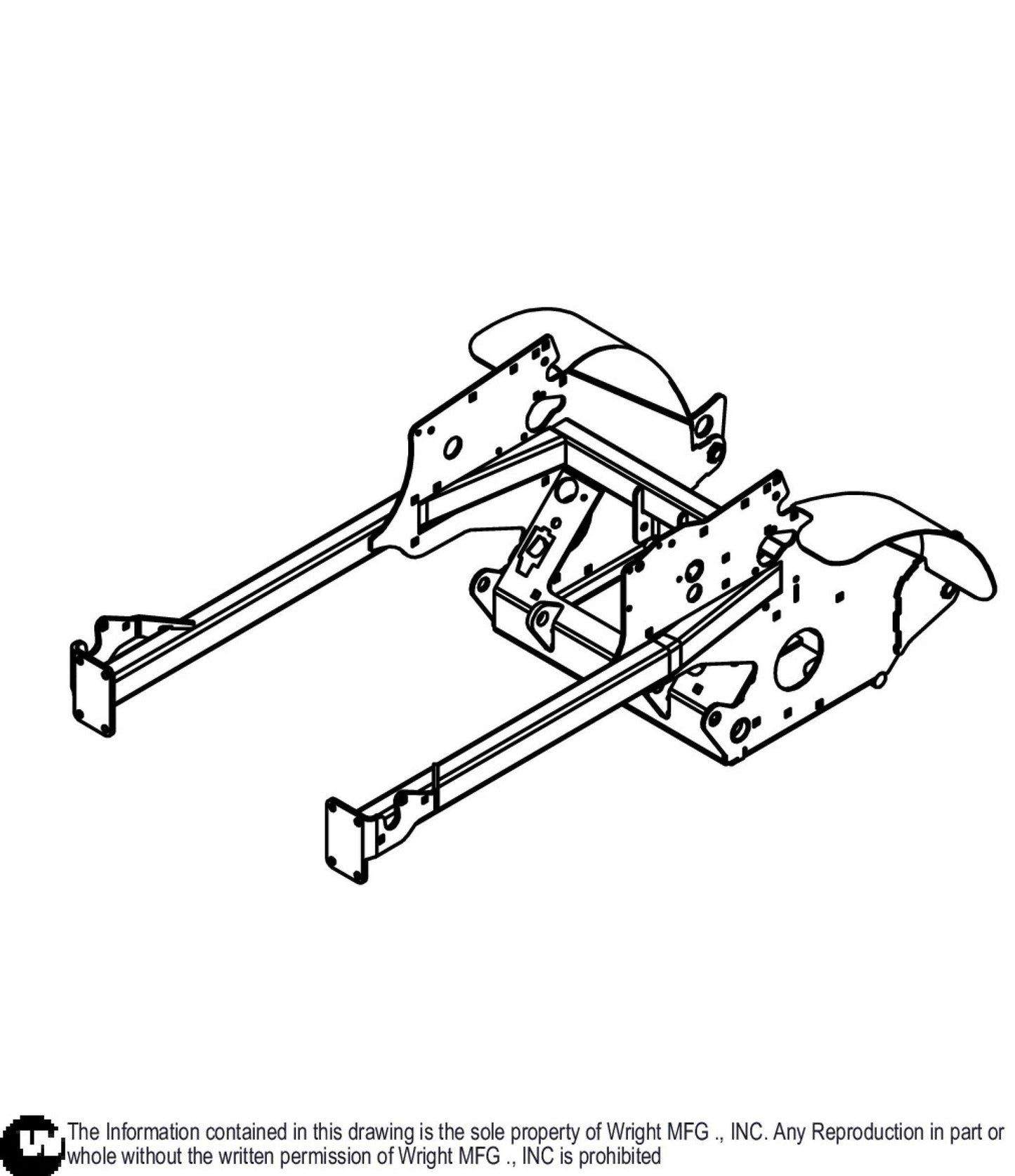 WSTN Tractor Body Weldment 93410382.