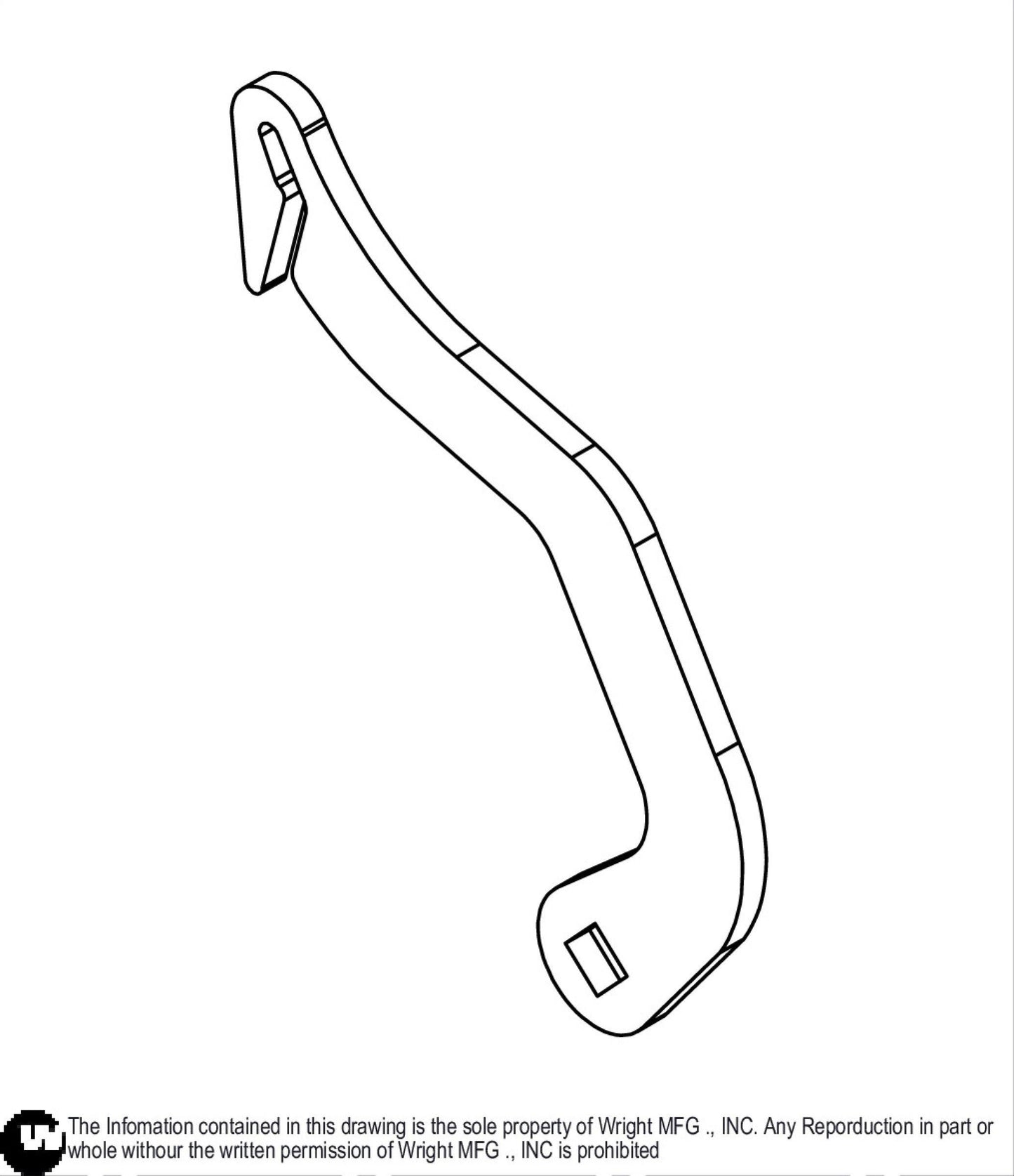 WSZK Brake Spring Hook 93410400.