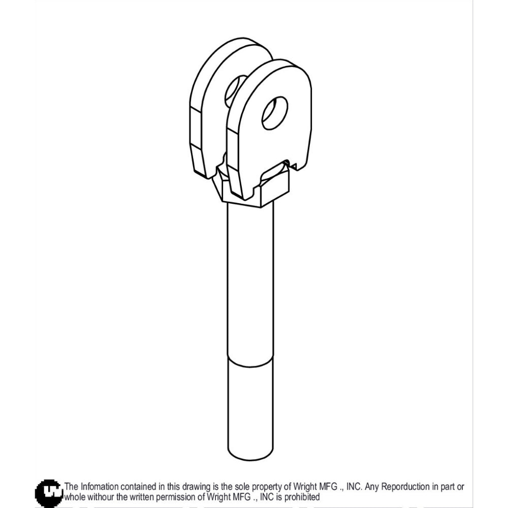 3.5IN Deck Hanger Weldment 93410409