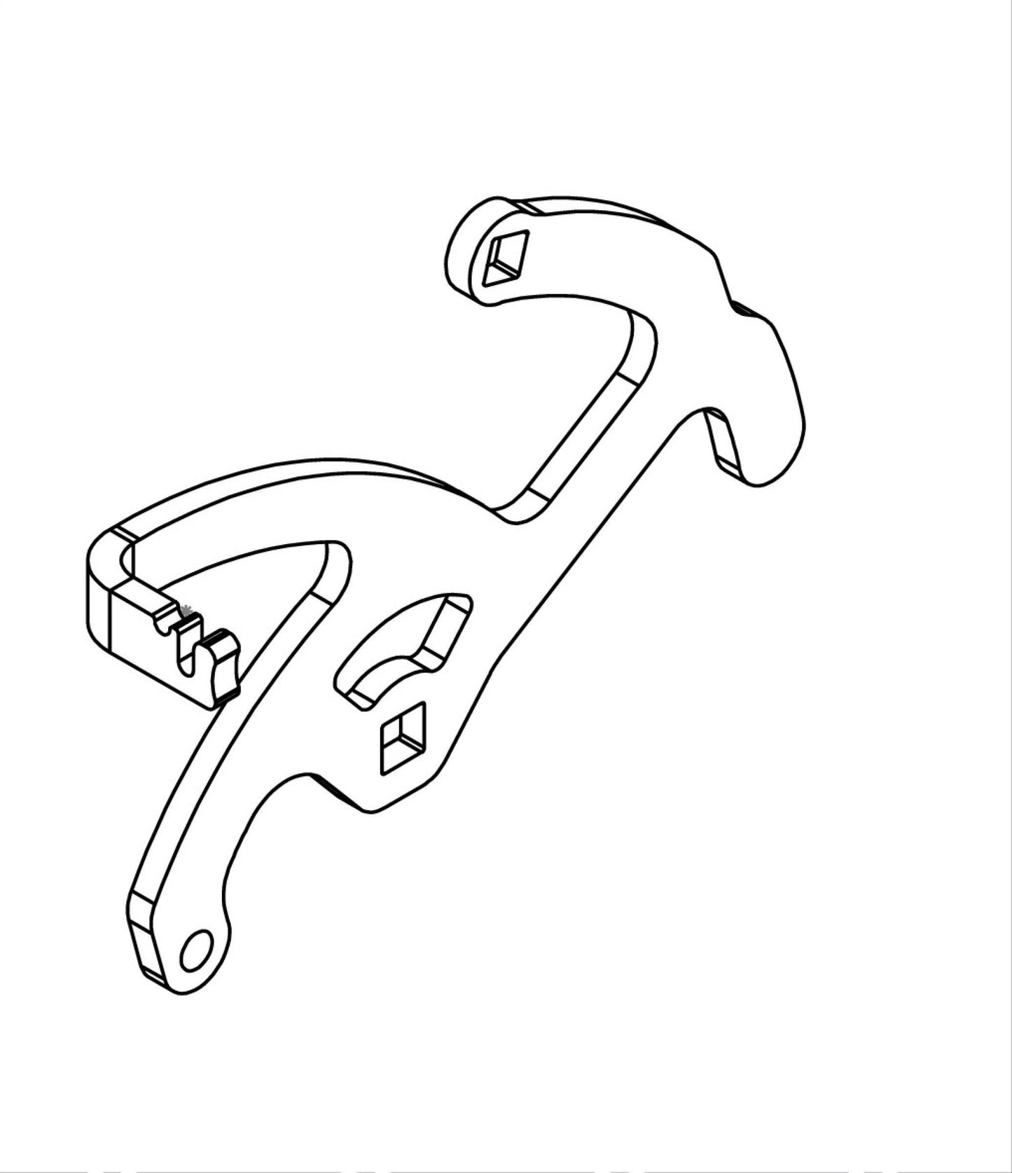 Right WVH2 Pump Cam 93410436.