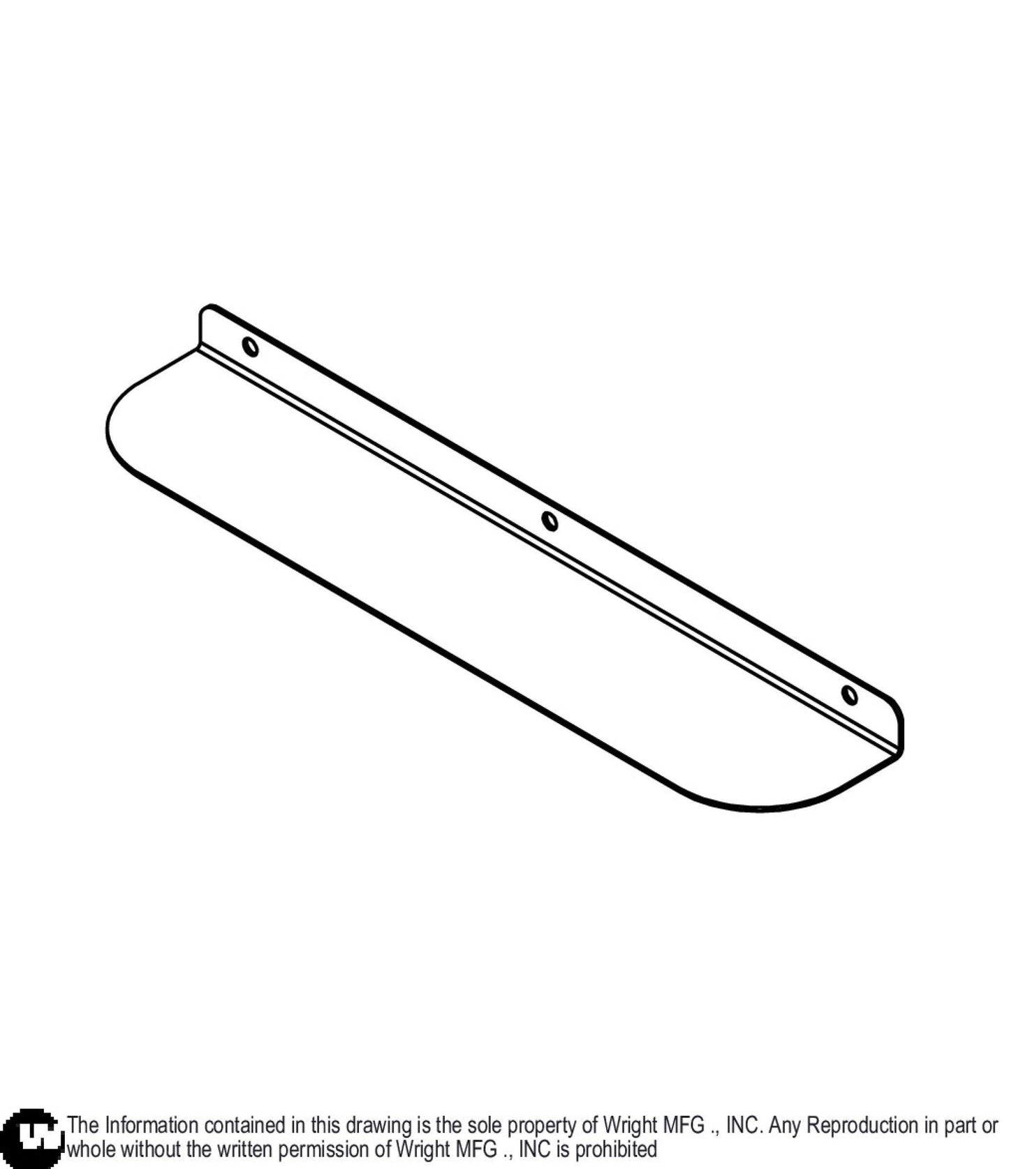 Engine Deck Air Diverter 93410485.