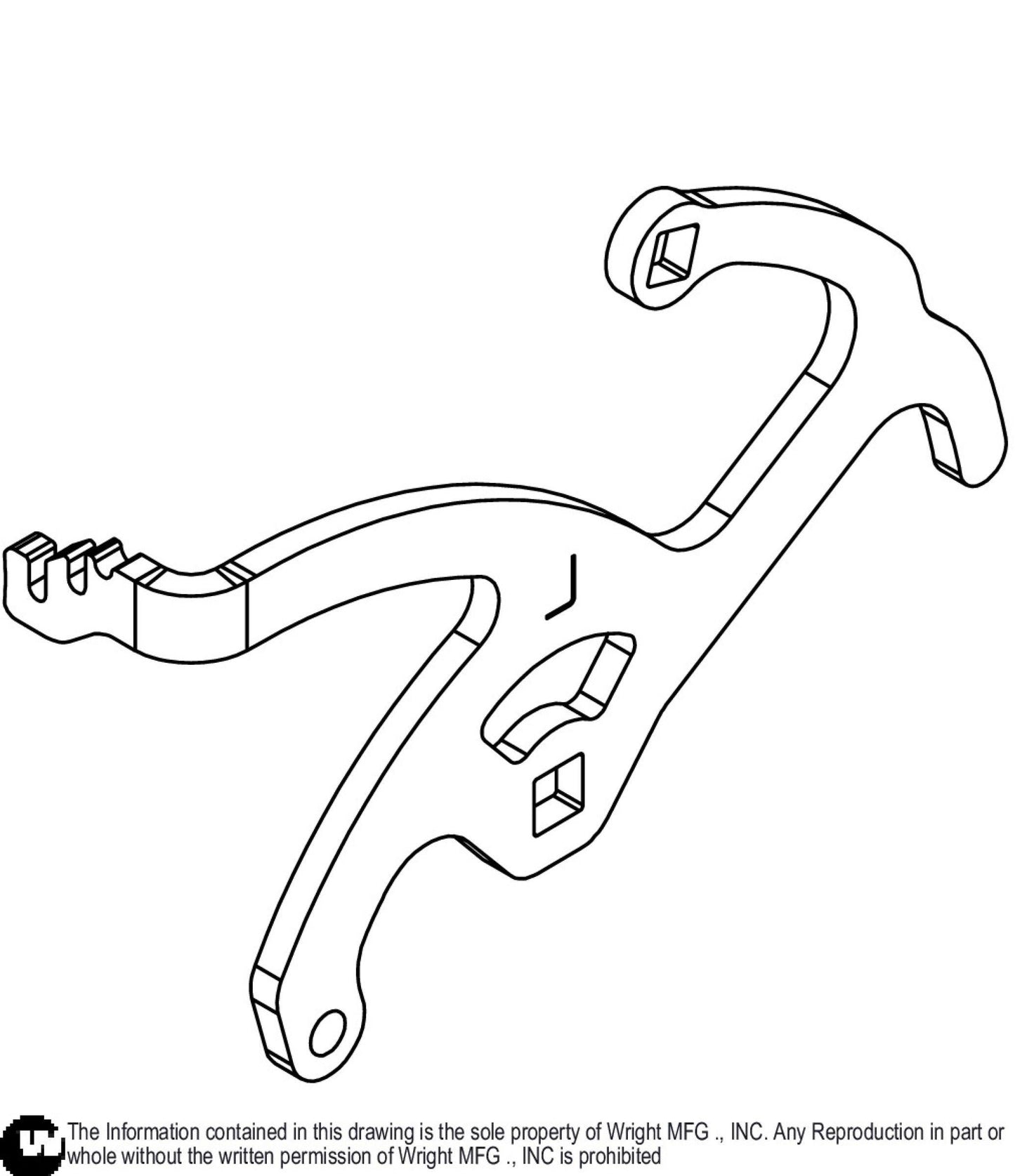 1/4 WVHC/WVLC Left Pump Cam 93410502.