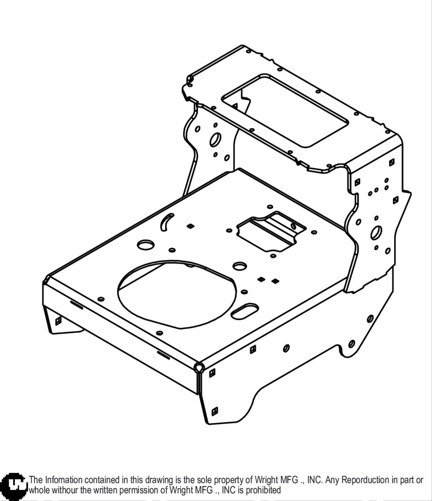 WVG2 Tractor Body Weldment 93410529.