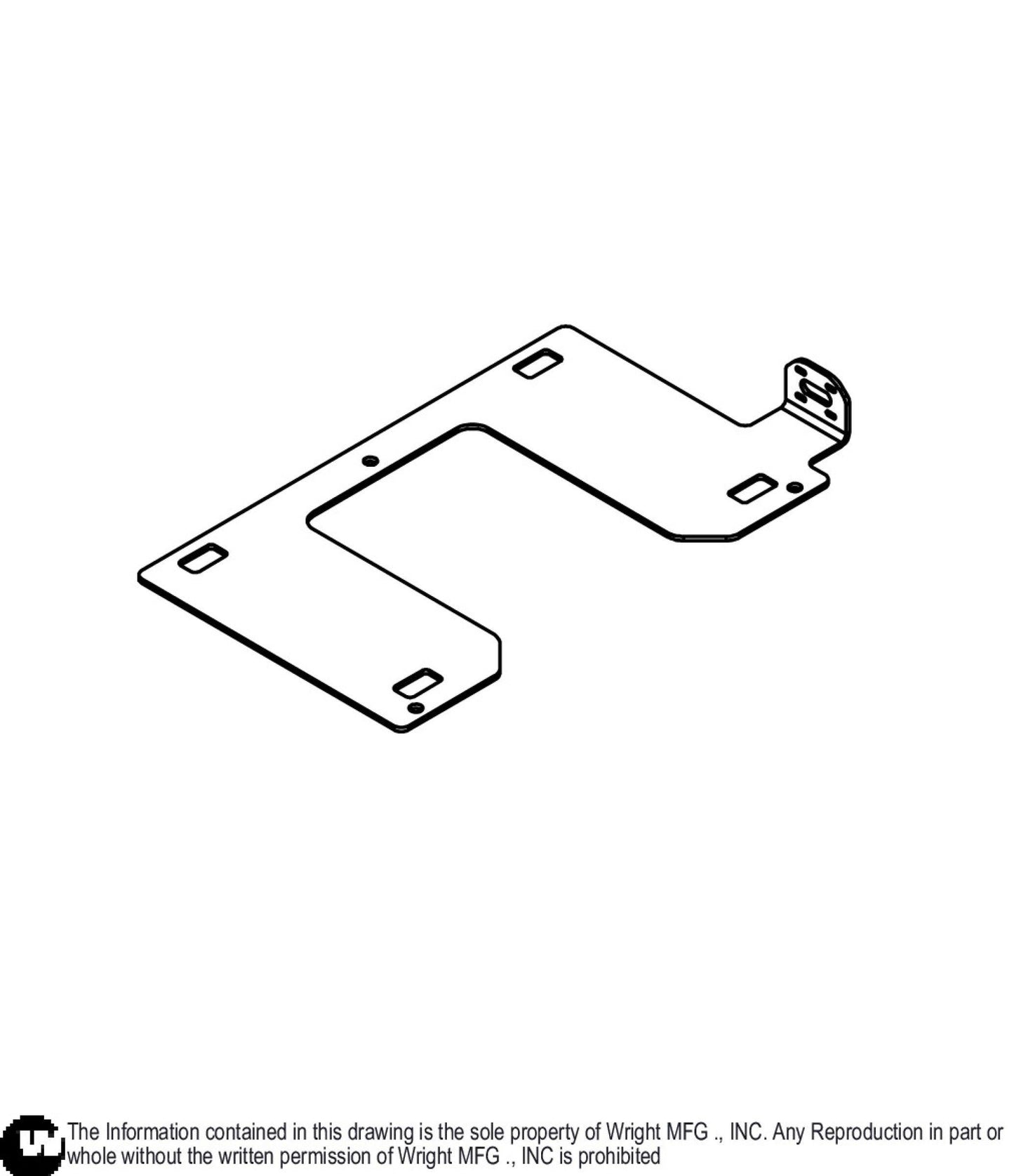 32/36 WSB Fuel Tank Support 93410574.