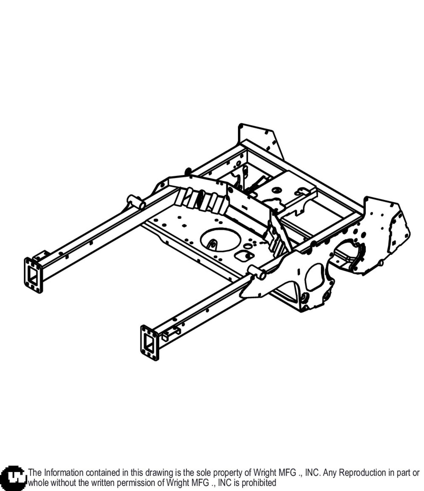 WSLG Tractor Frame 93410679.