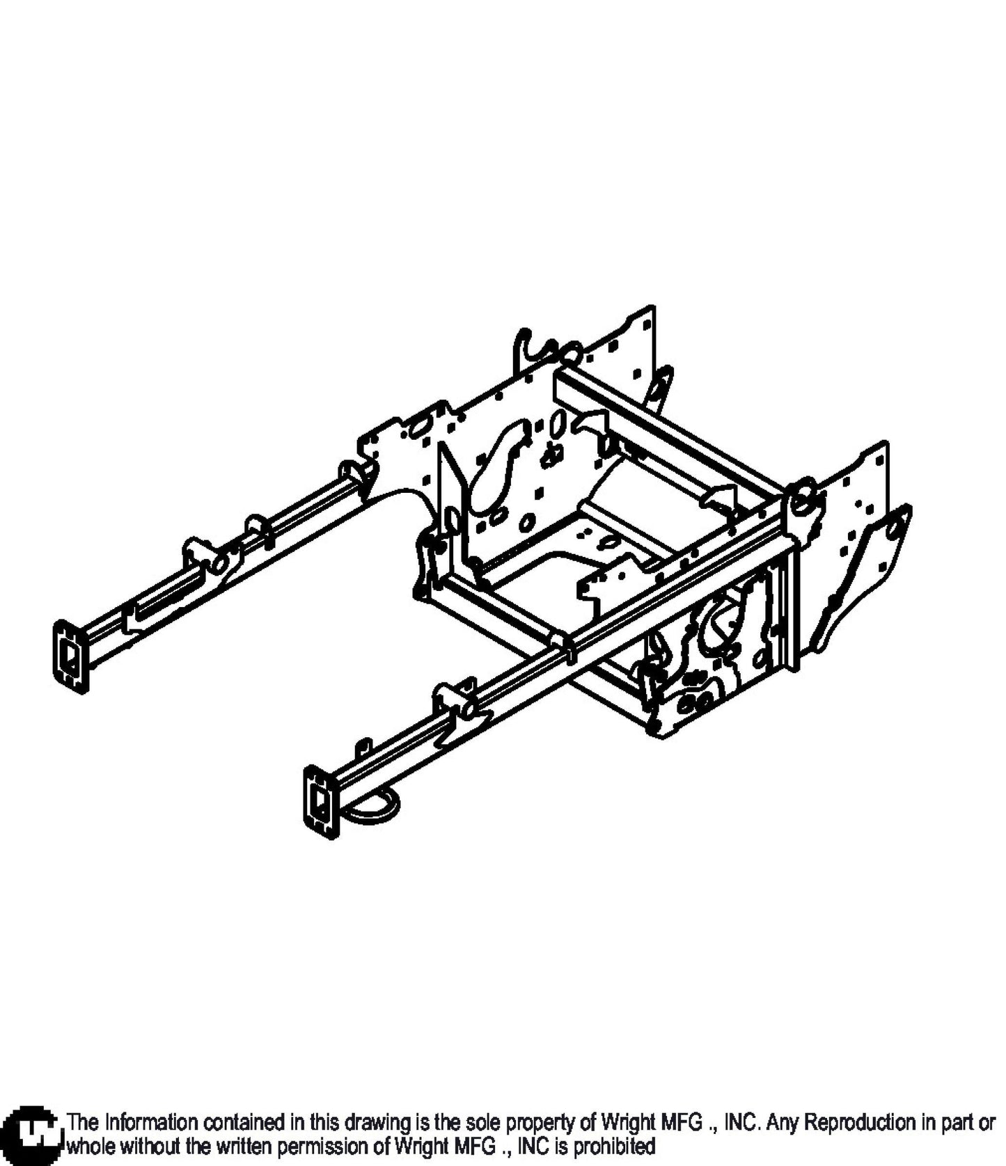 WSZK3 Tractor Body Weldment 93410703.
