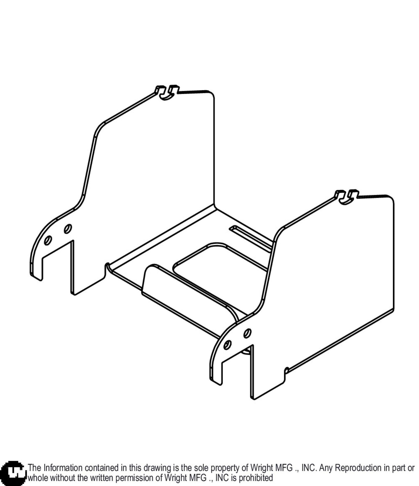 WSZK3 Captive Bolt Battery Tray 93410708.