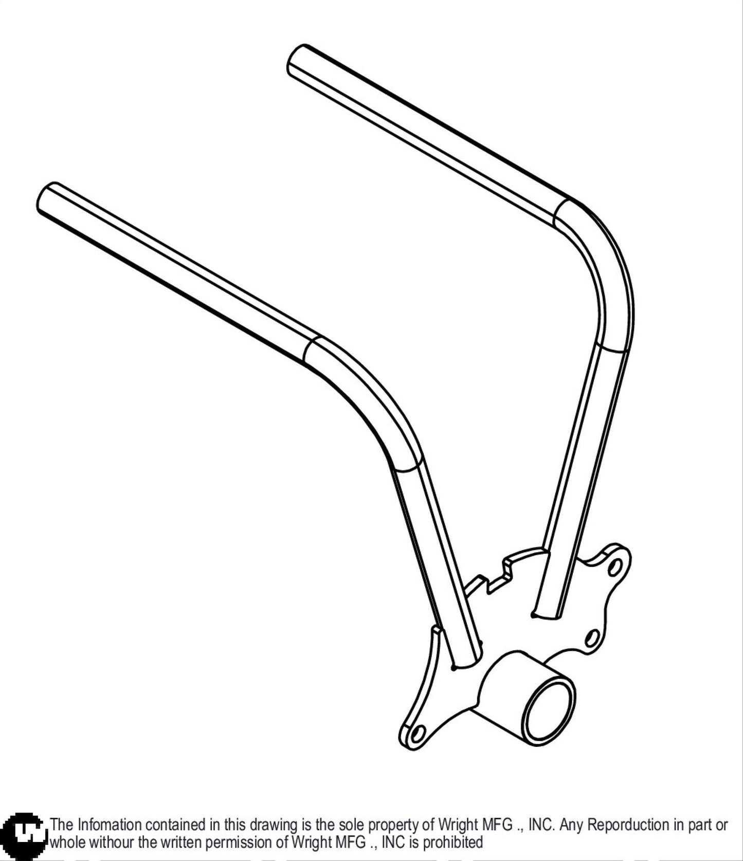 Left Control Lever Weldment 93420089.