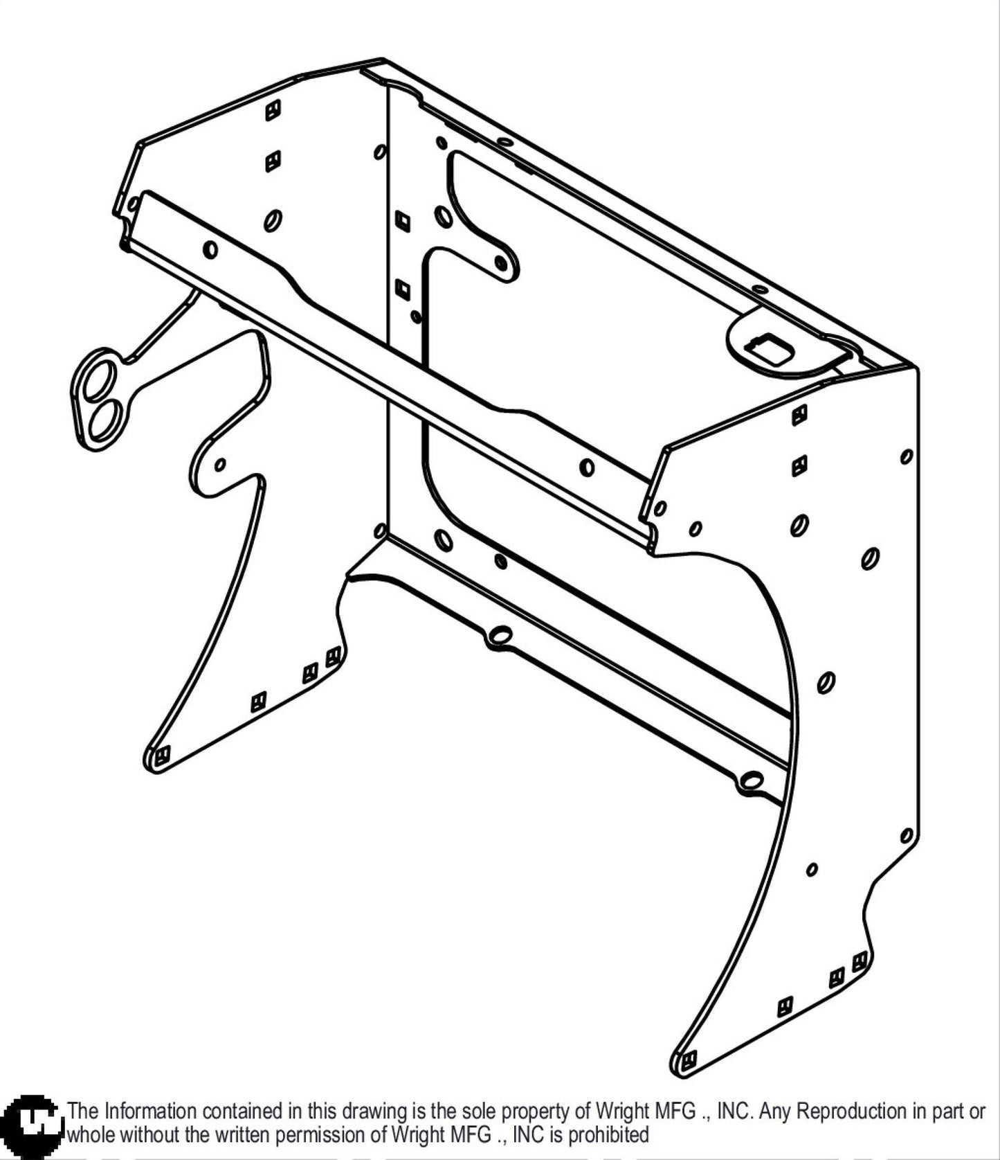 WSPN Upright Weldment 93420169.