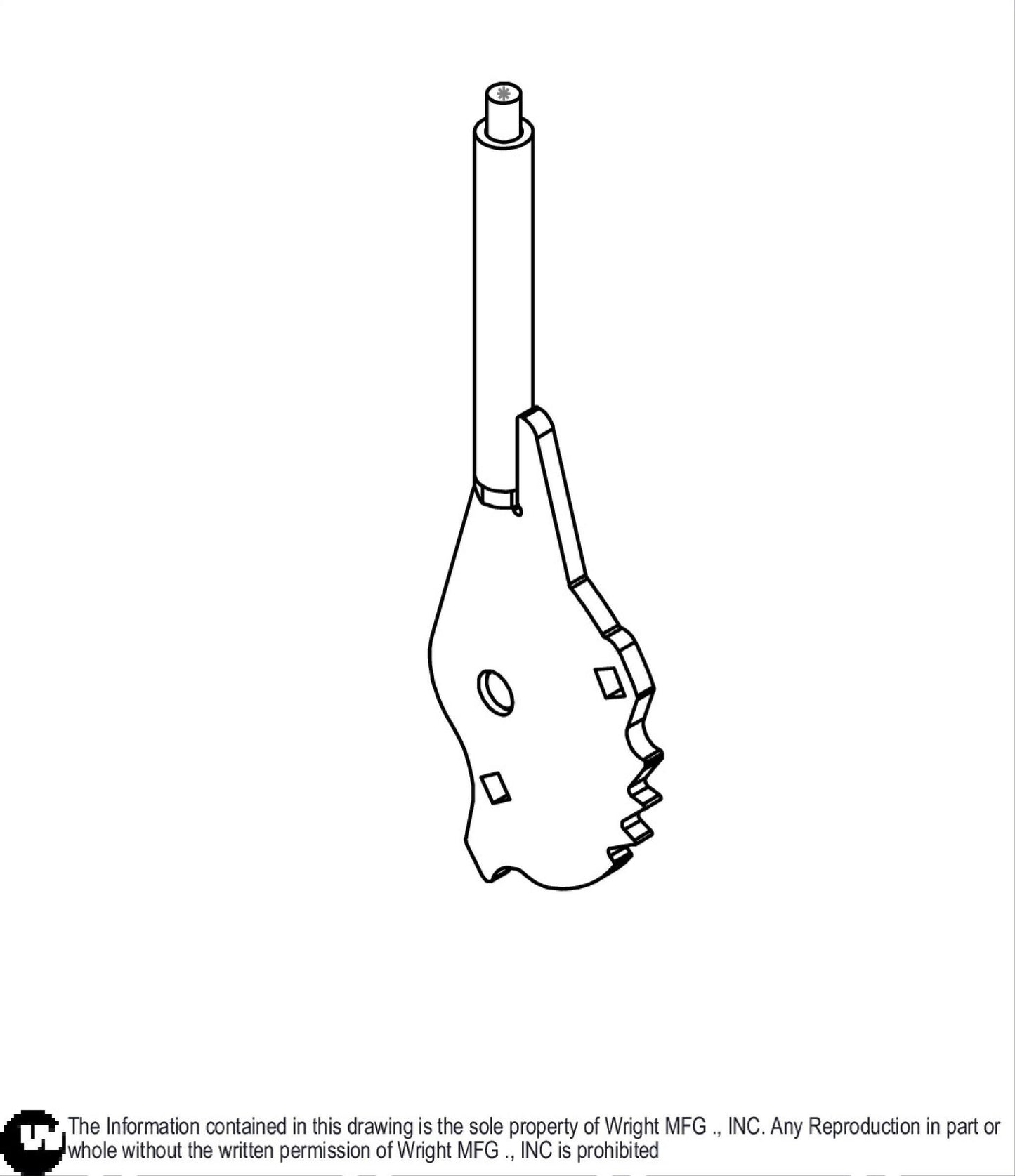 WVHC/WVLC Speed Control Lever 93420173.